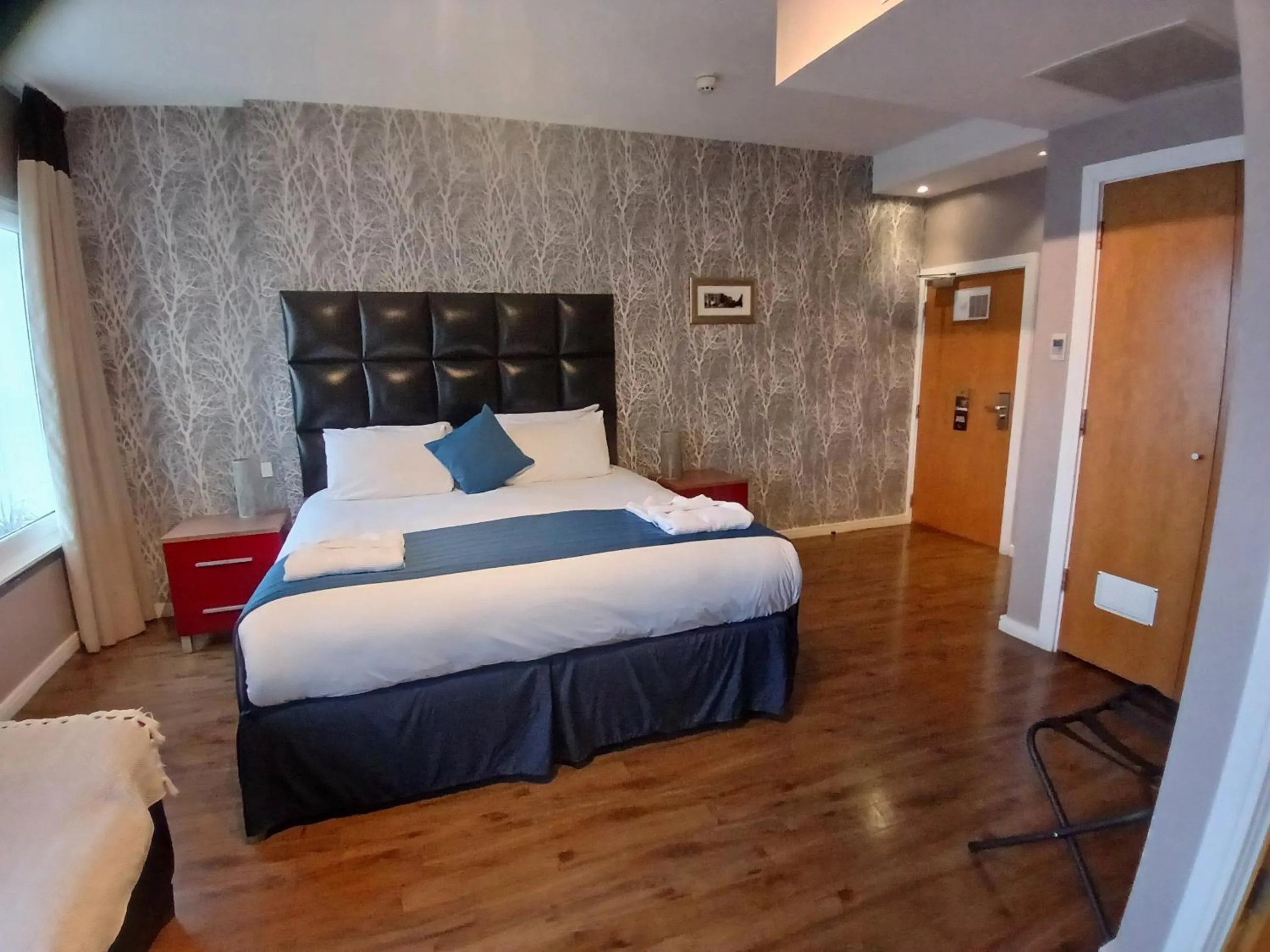 Bed in The Royal Hotel Cardiff