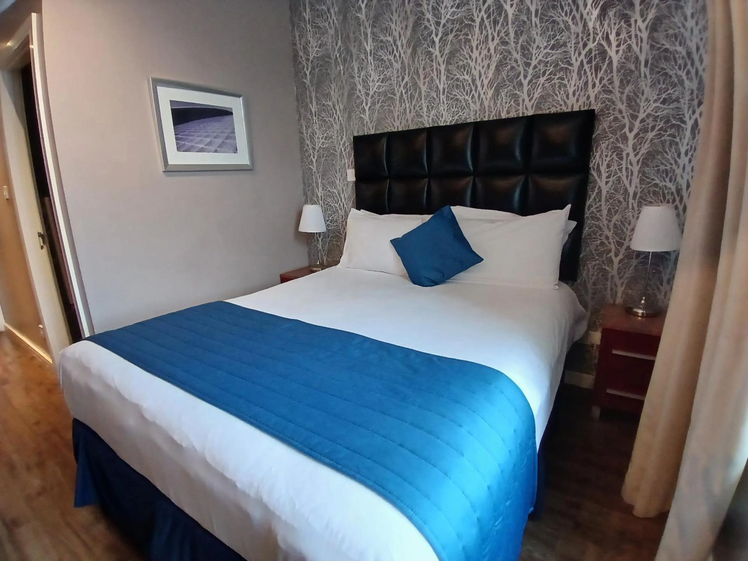 Bed in The Royal Hotel Cardiff