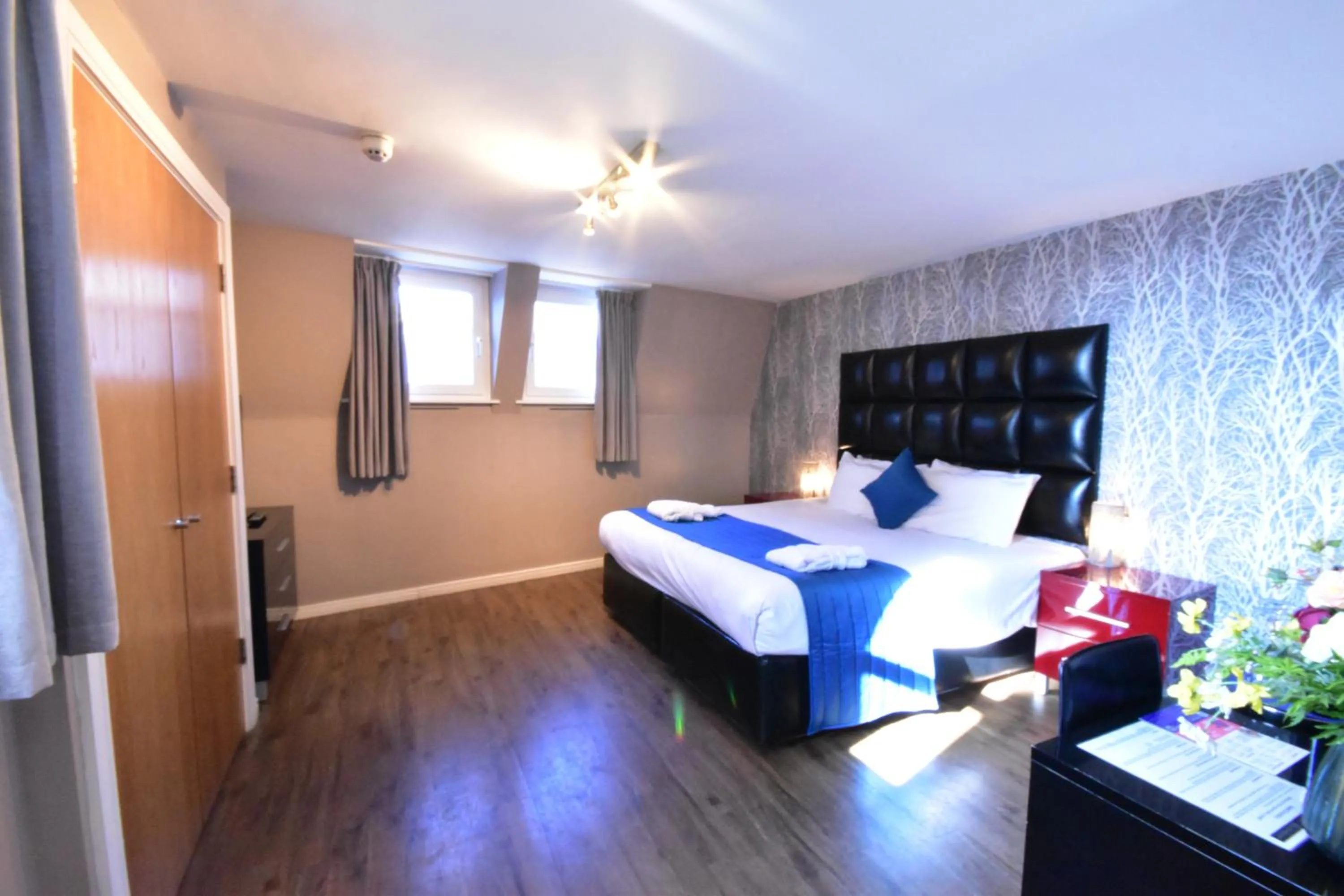 Bed in The Royal Hotel Cardiff