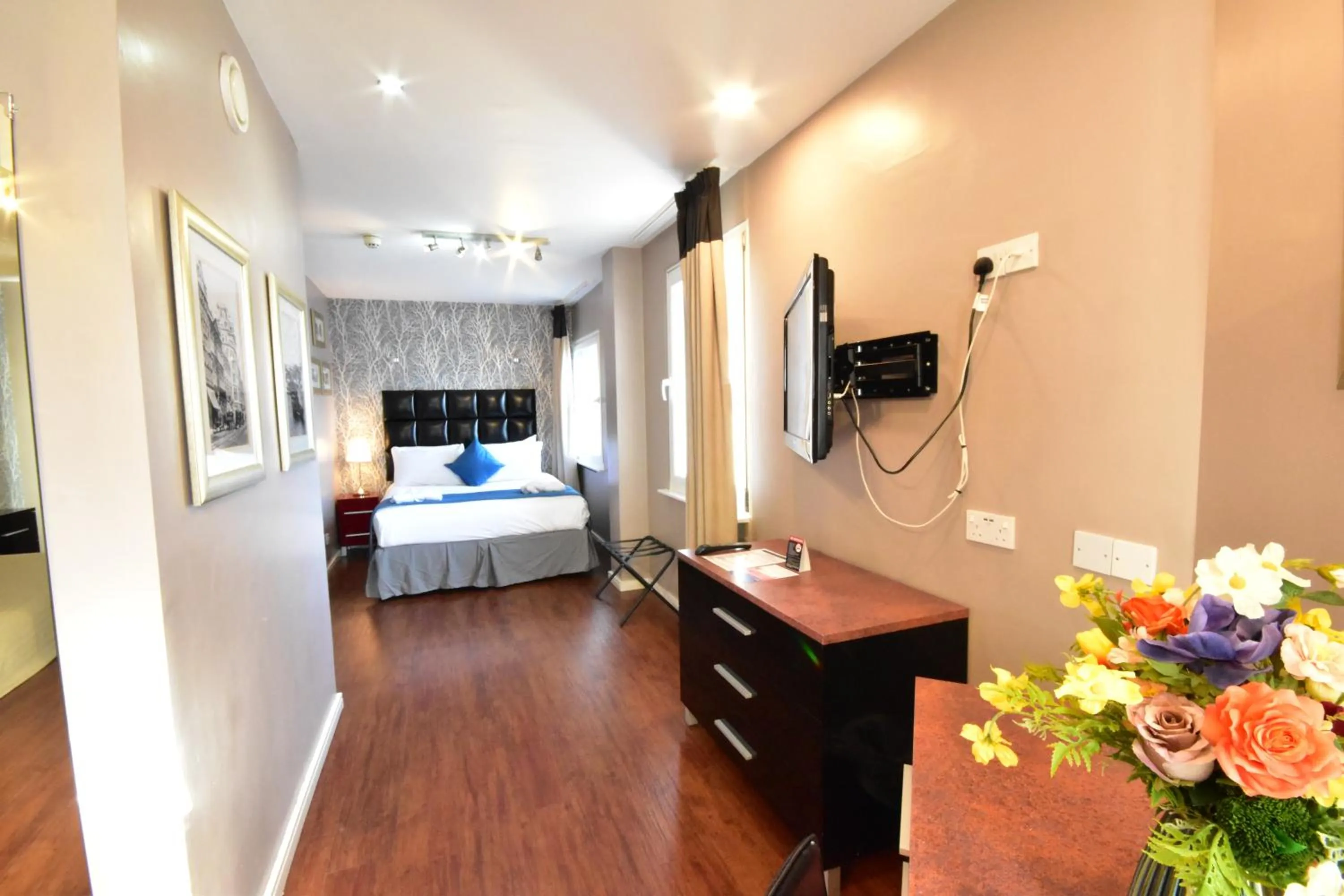 Bed in The Royal Hotel Cardiff