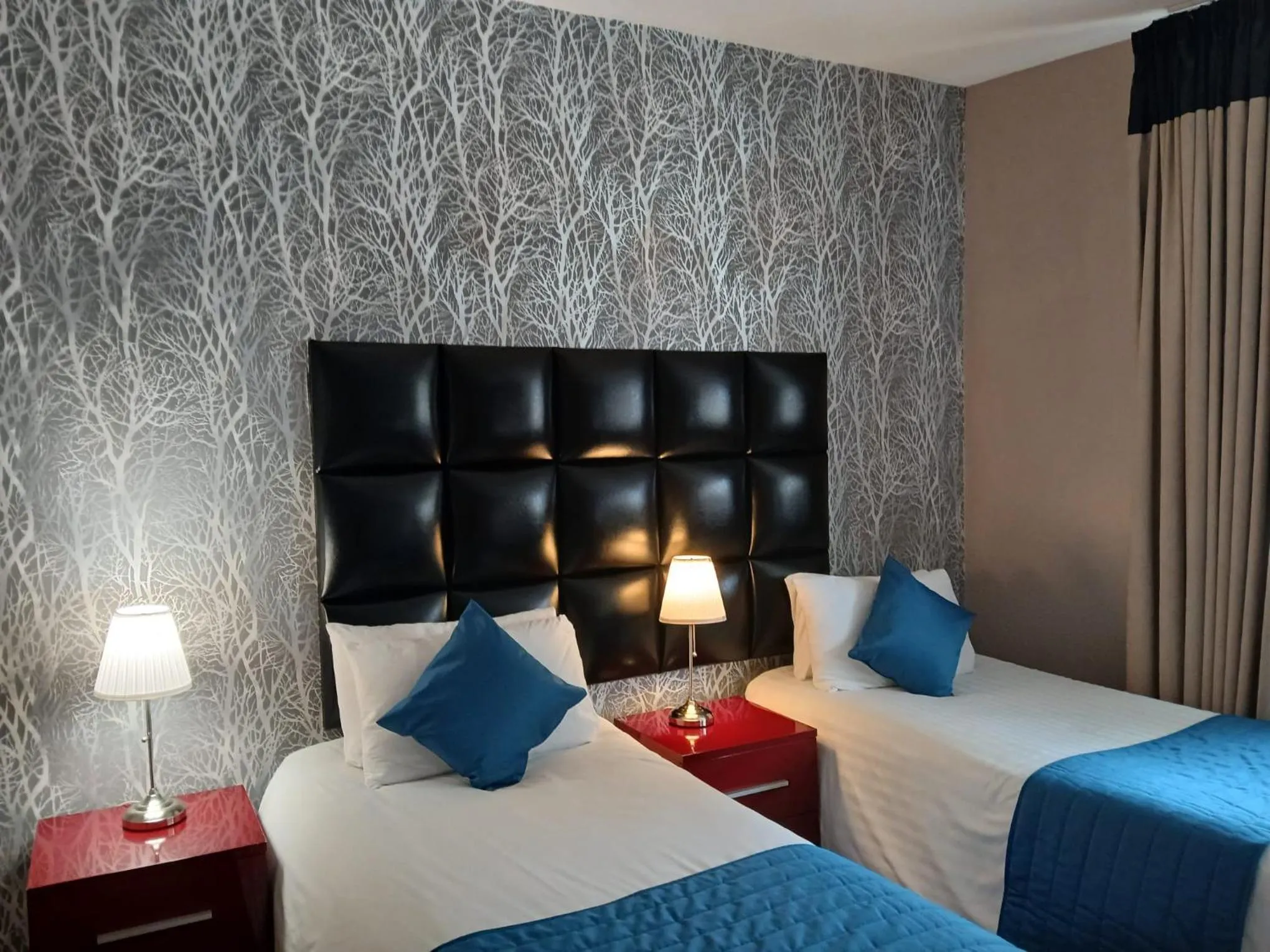 Bed in The Royal Hotel Cardiff