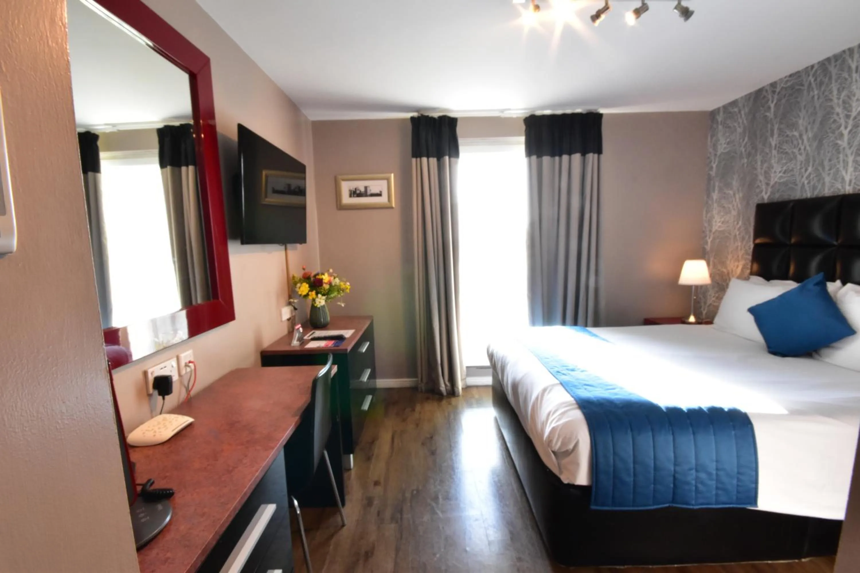 Bed in The Royal Hotel Cardiff