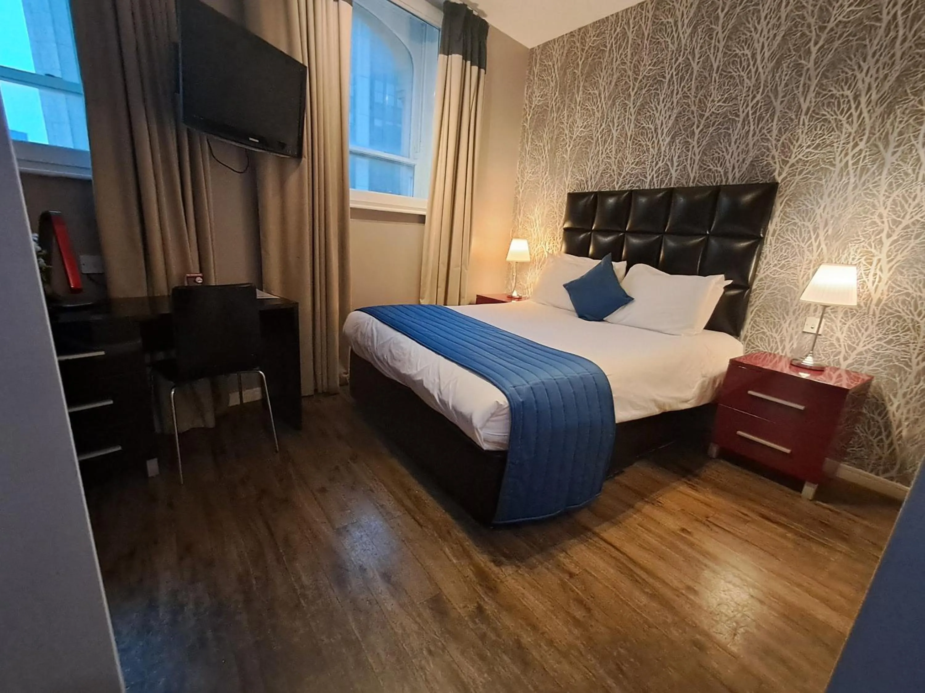 Bed in The Royal Hotel Cardiff