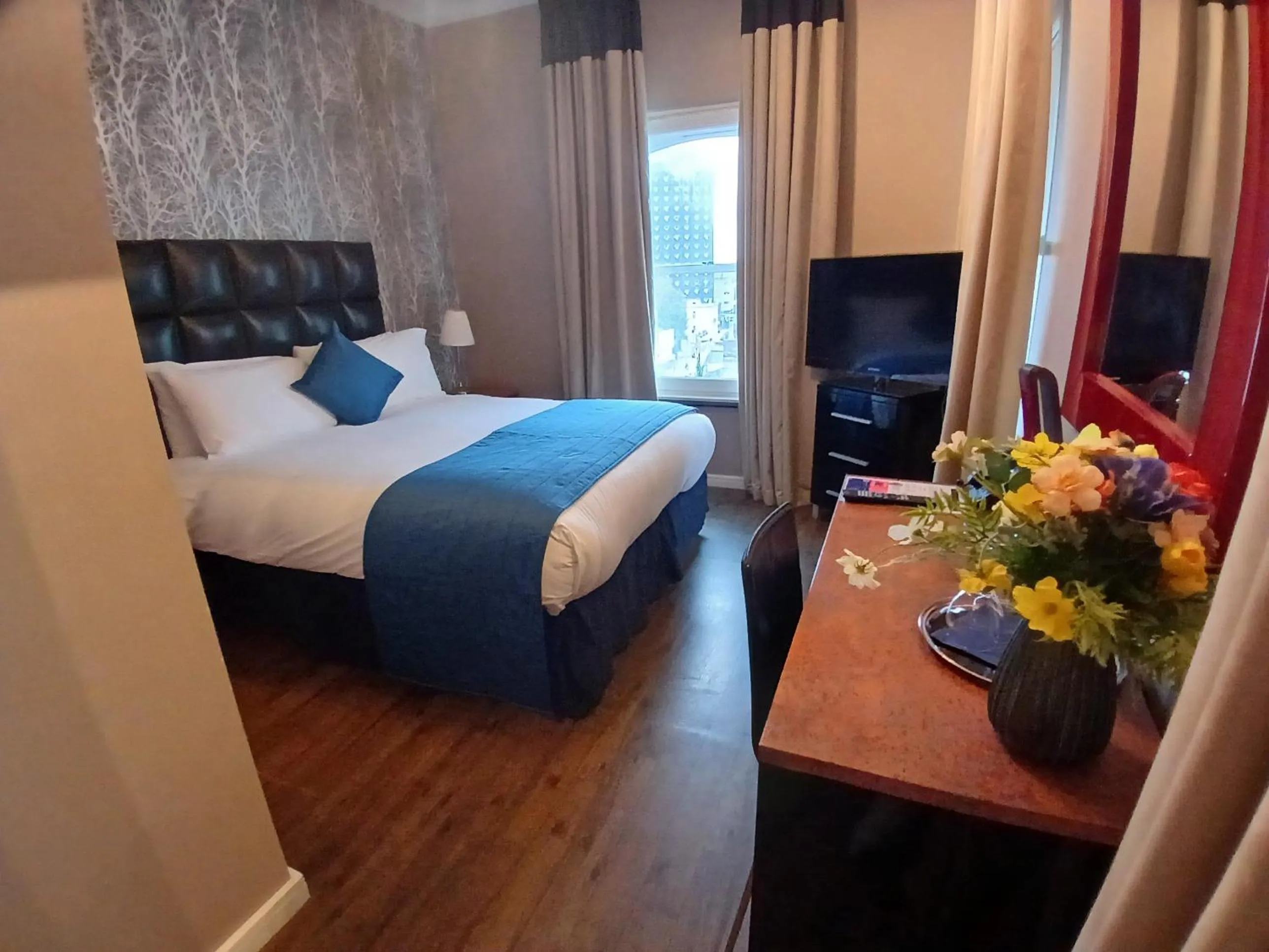 Bed in The Royal Hotel Cardiff