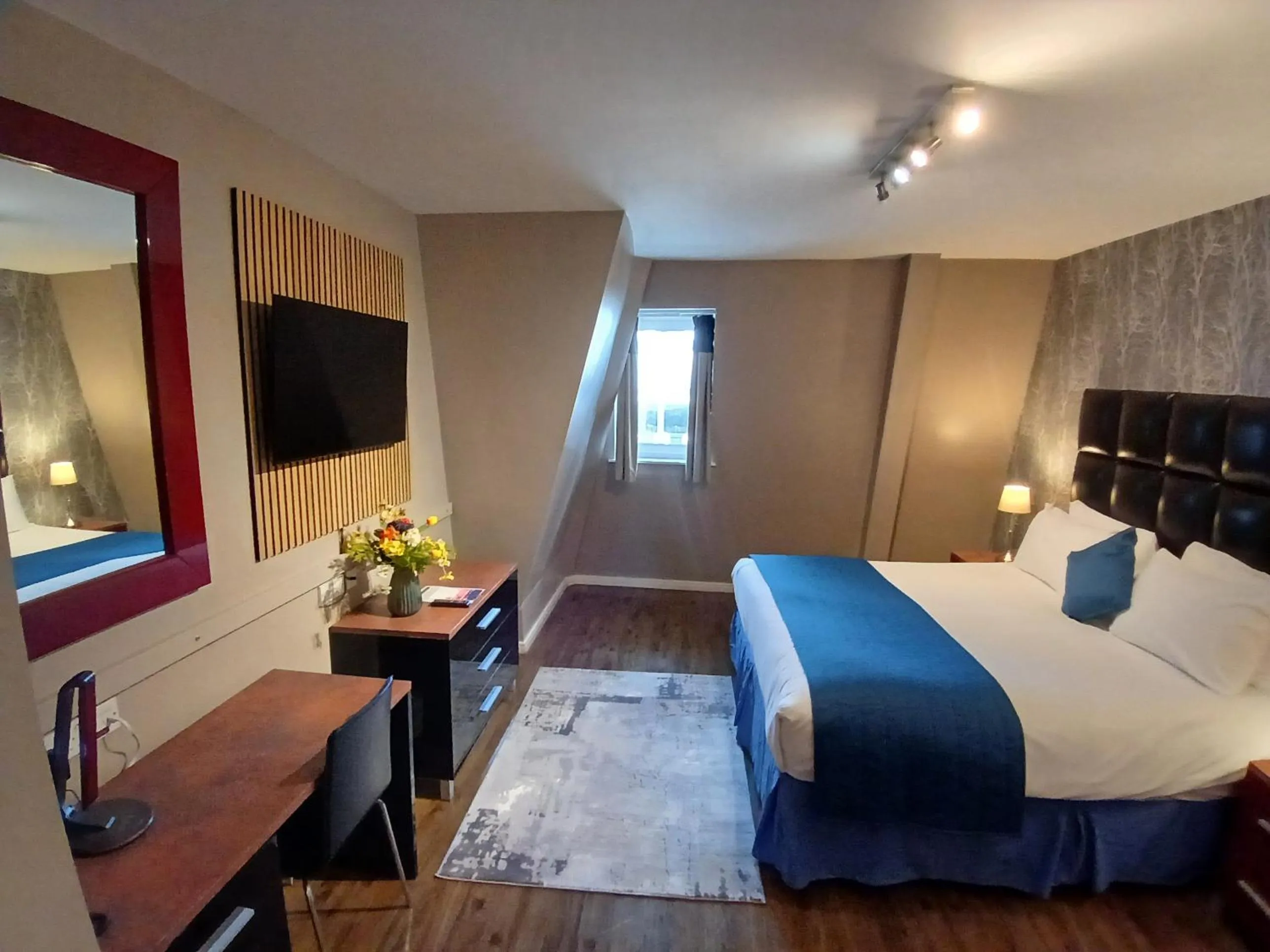 Bed in The Royal Hotel Cardiff