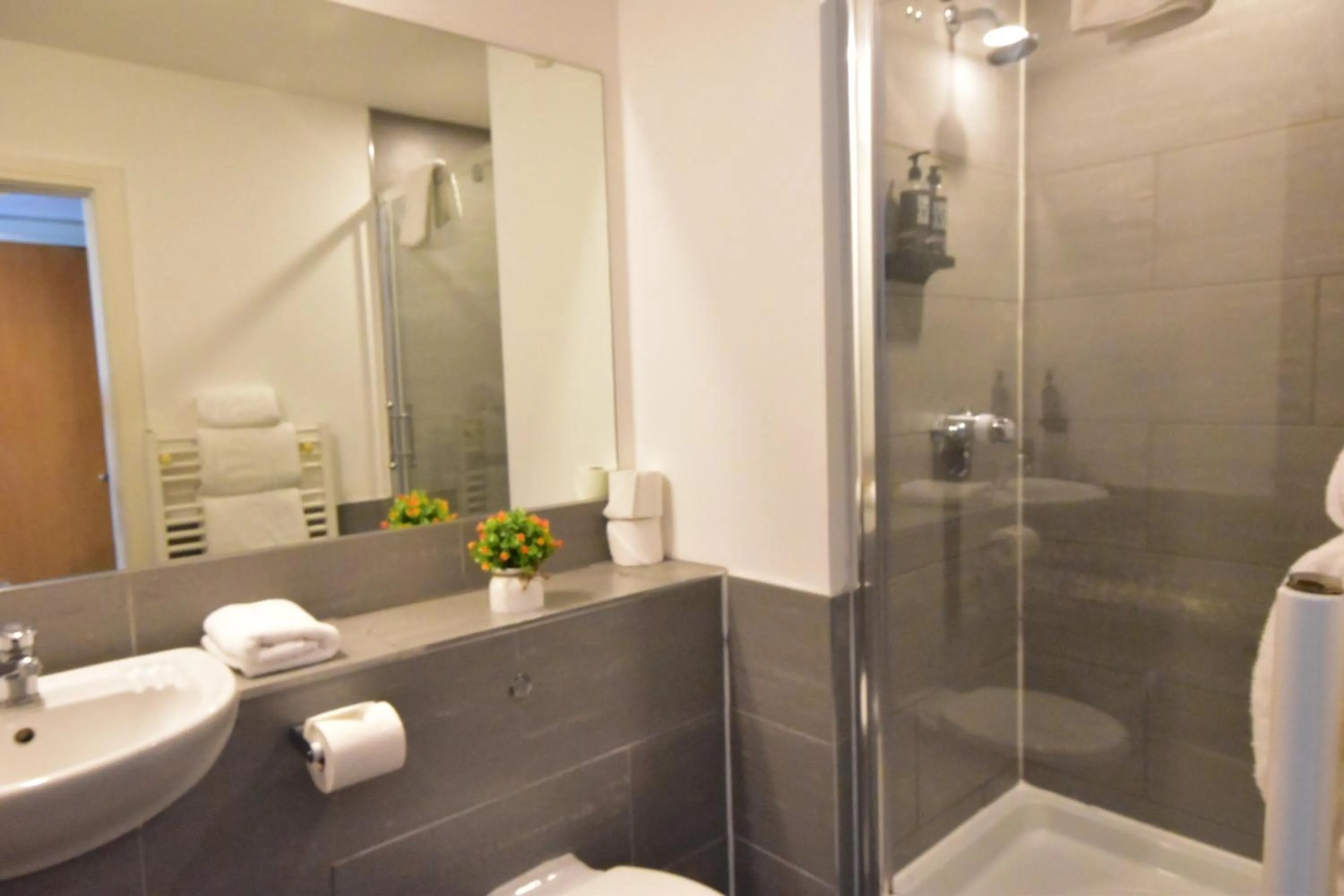 Shower in The Royal Hotel Cardiff