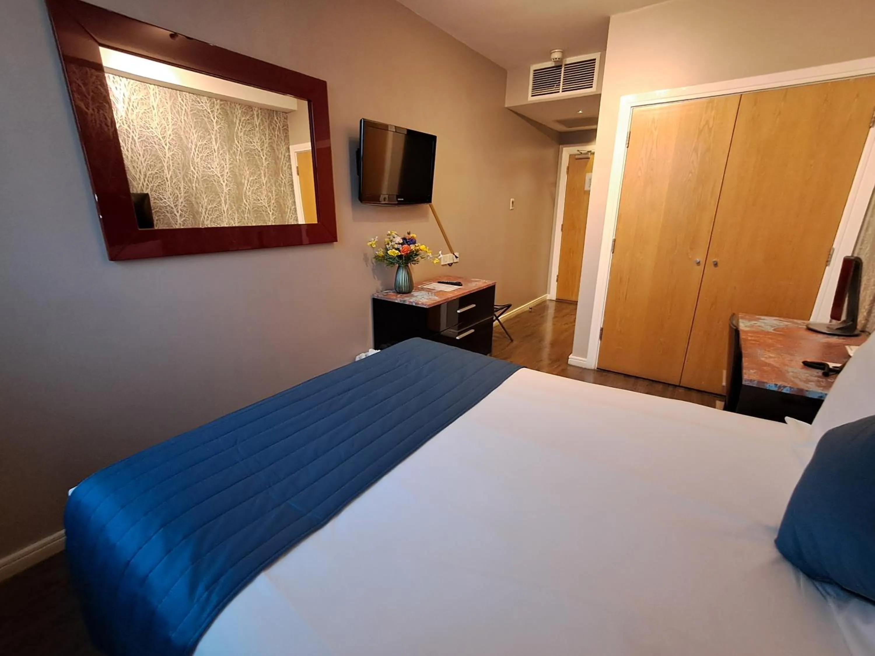 Bed in The Royal Hotel Cardiff