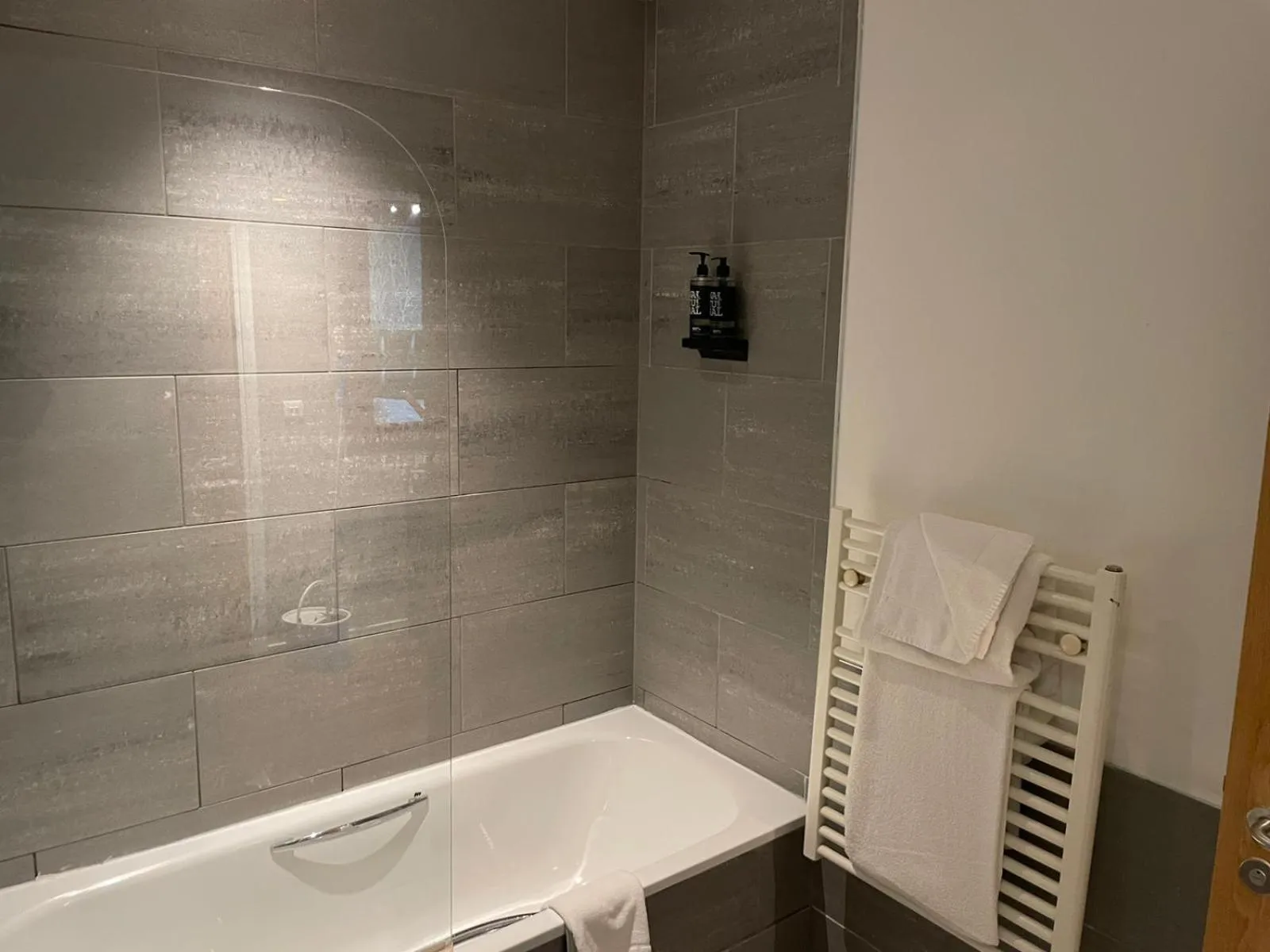 Shower in The Royal Hotel Cardiff