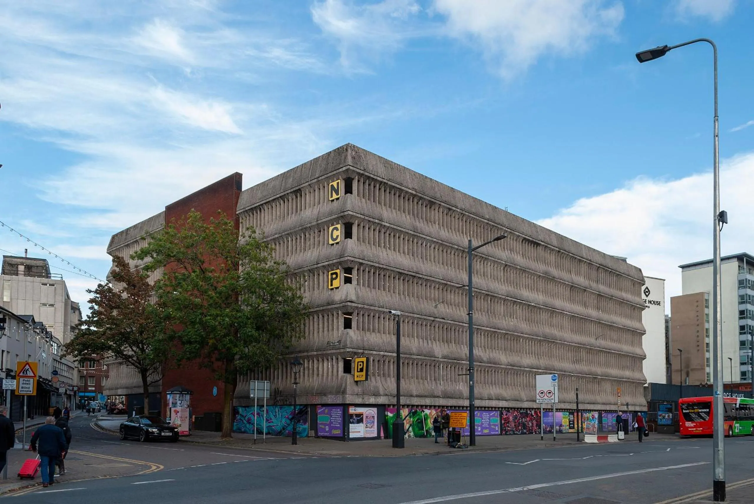 Street view in The Royal Hotel Cardiff
