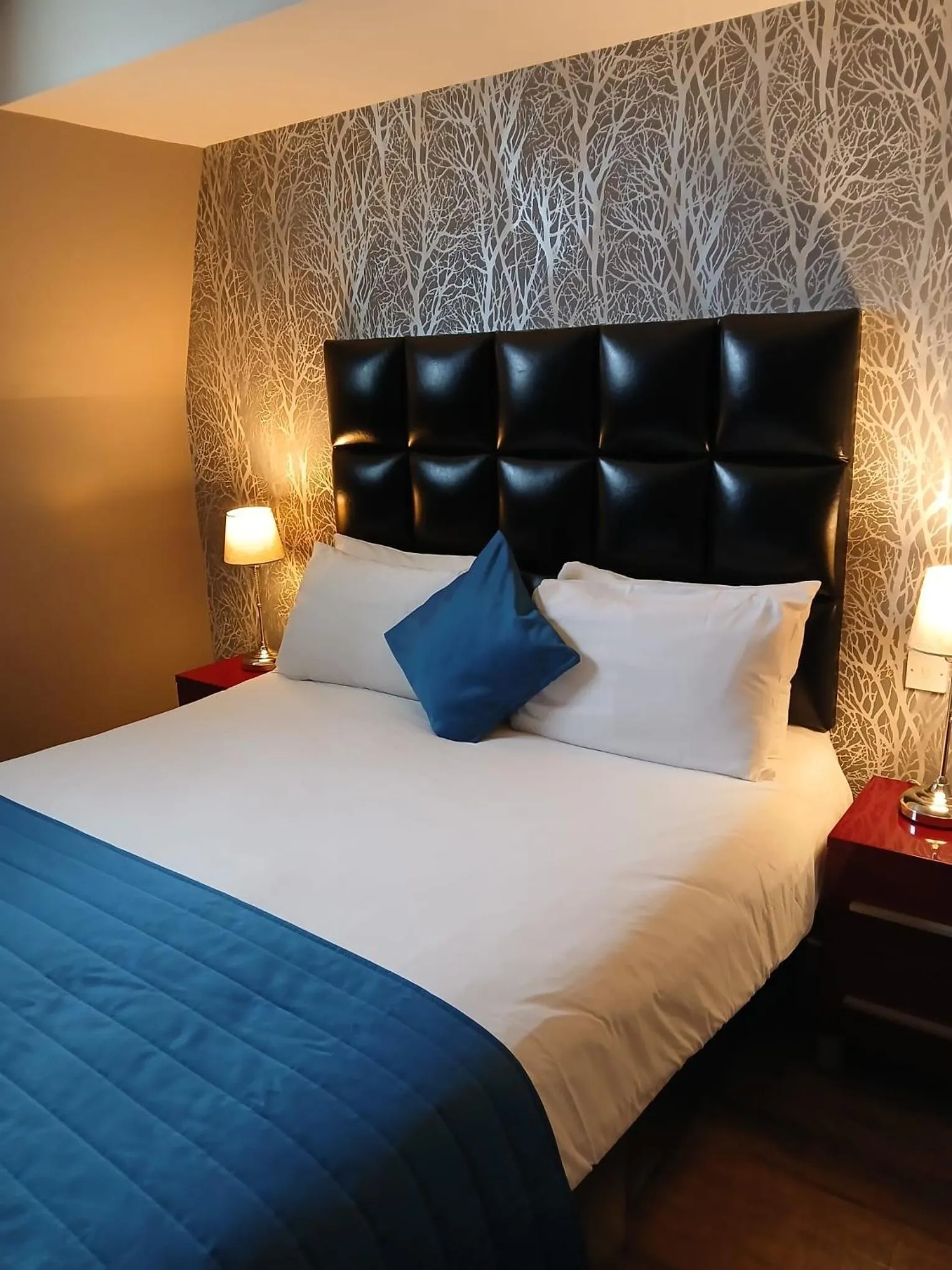 Bed in The Royal Hotel Cardiff