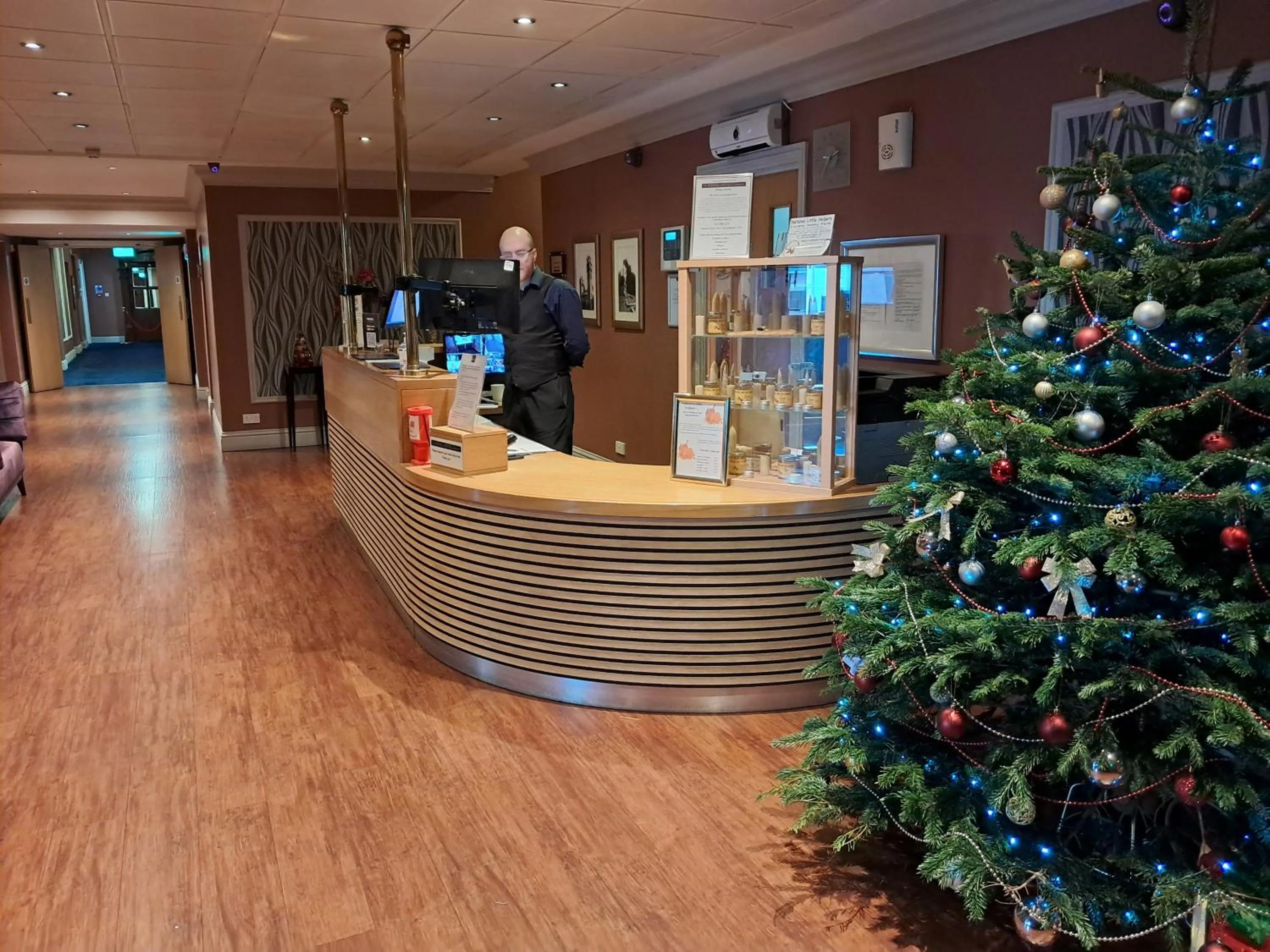 Lobby or reception in The Royal Hotel Cardiff