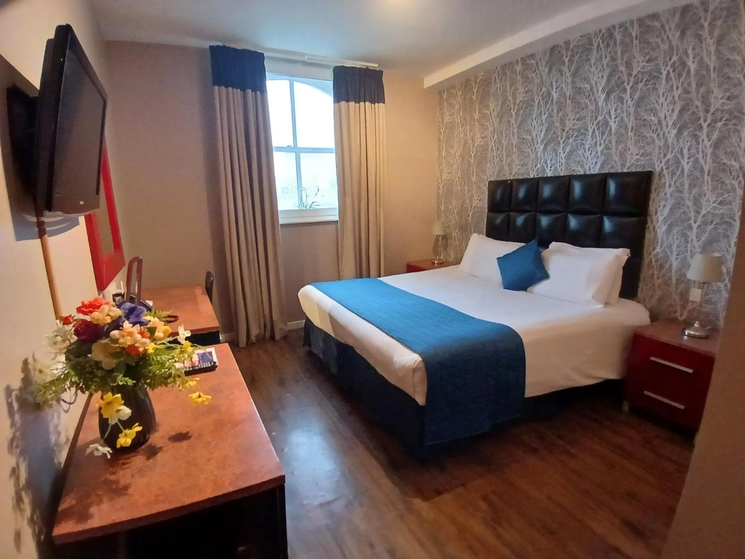 Bed in The Royal Hotel Cardiff