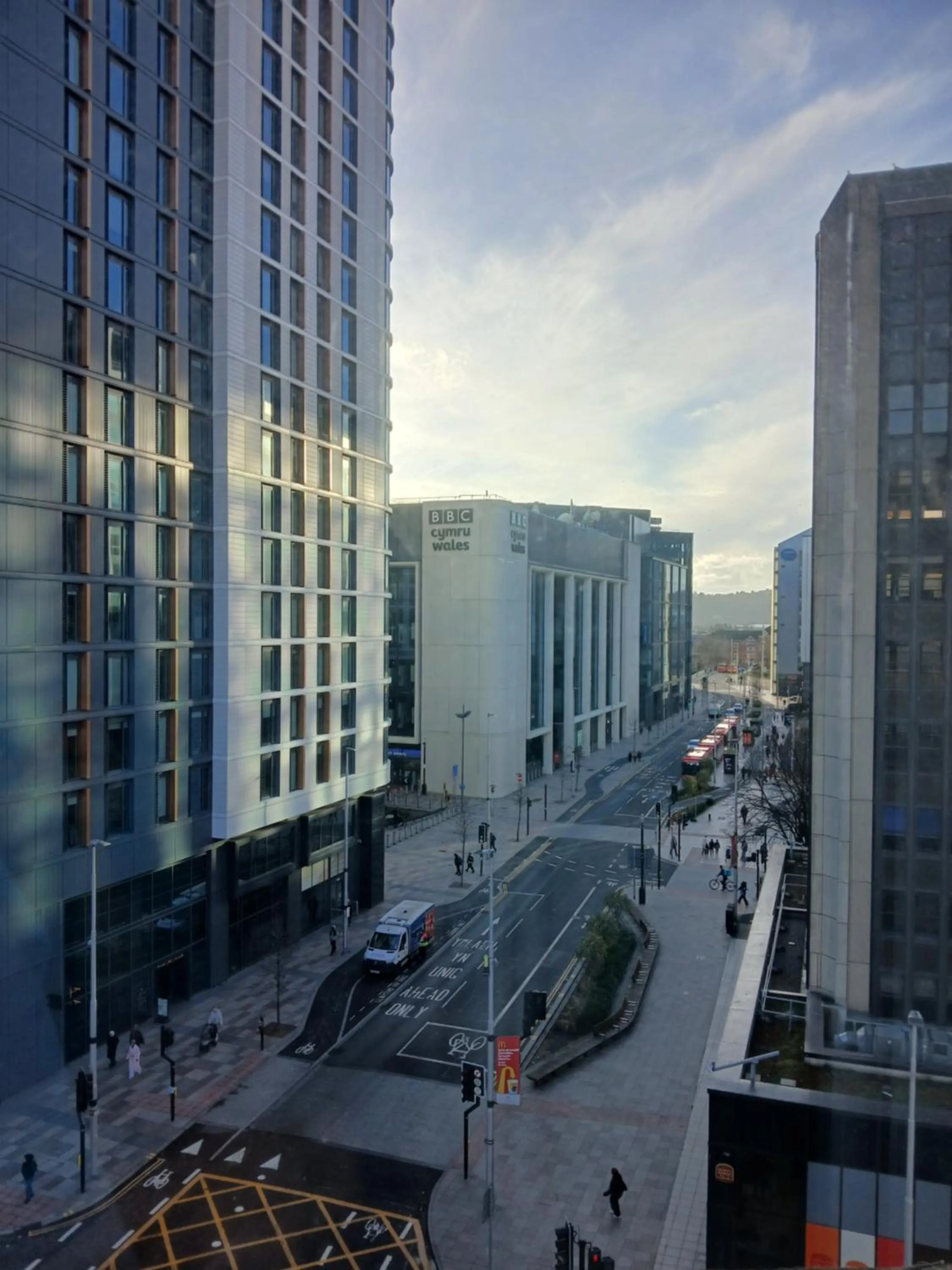 View (from property/room) in The Royal Hotel Cardiff