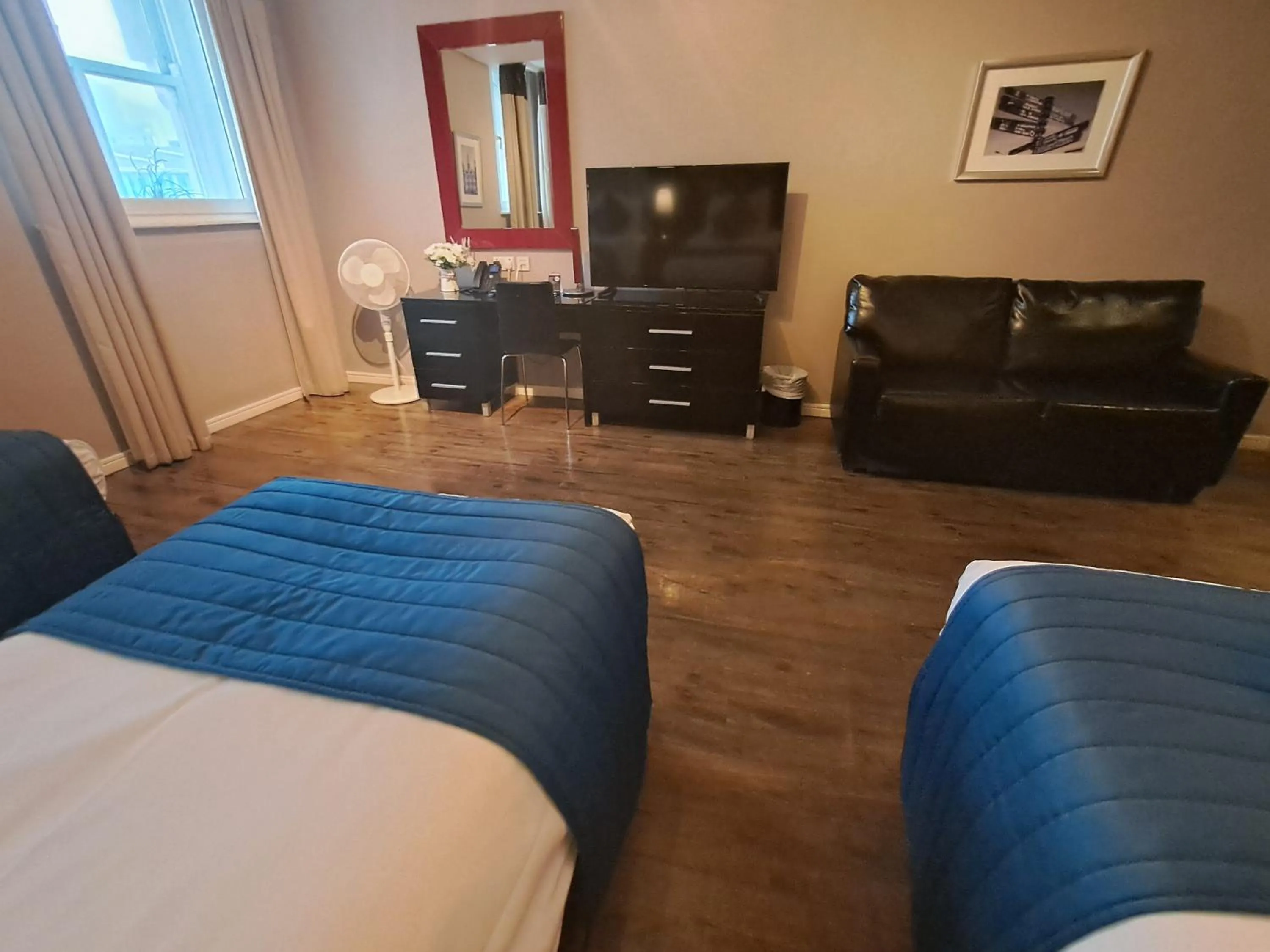 Bedroom in The Royal Hotel Cardiff