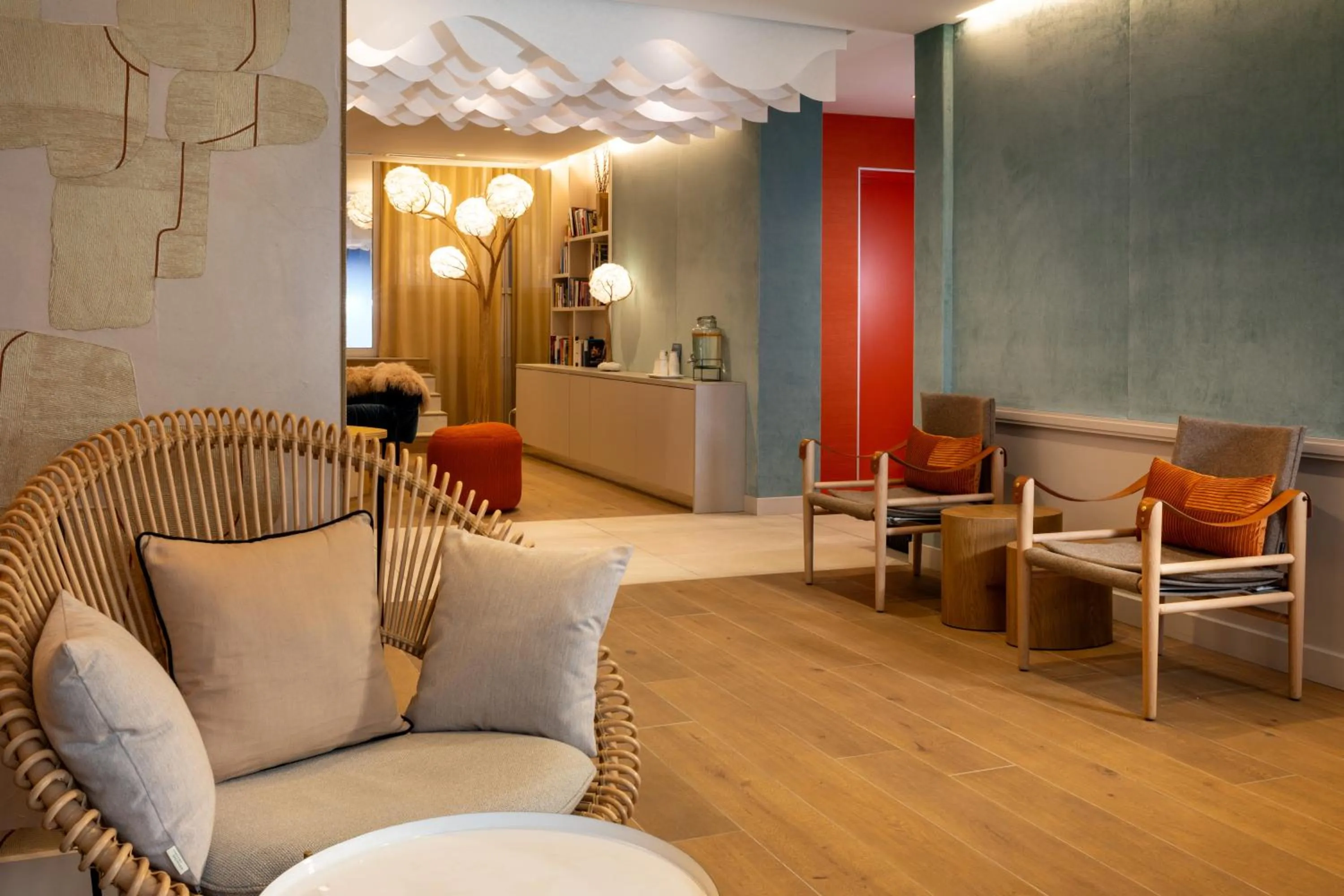 Lobby or reception in Paris Bastille