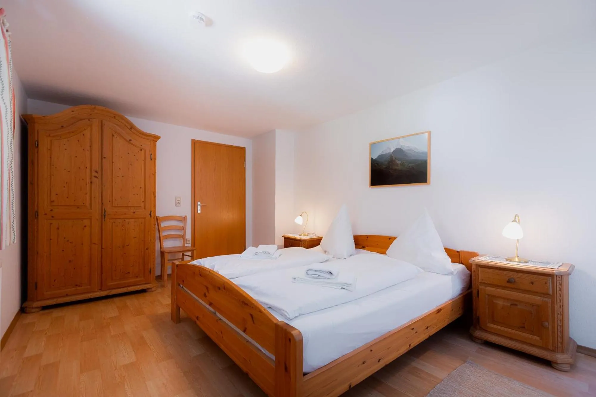 Bedroom, Bed in Waldklause