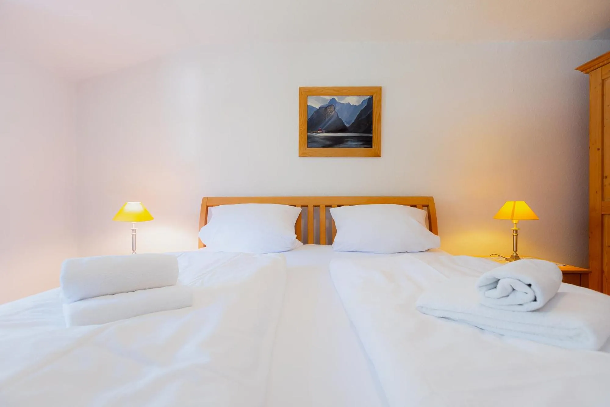 Bedroom, Bed in Waldklause