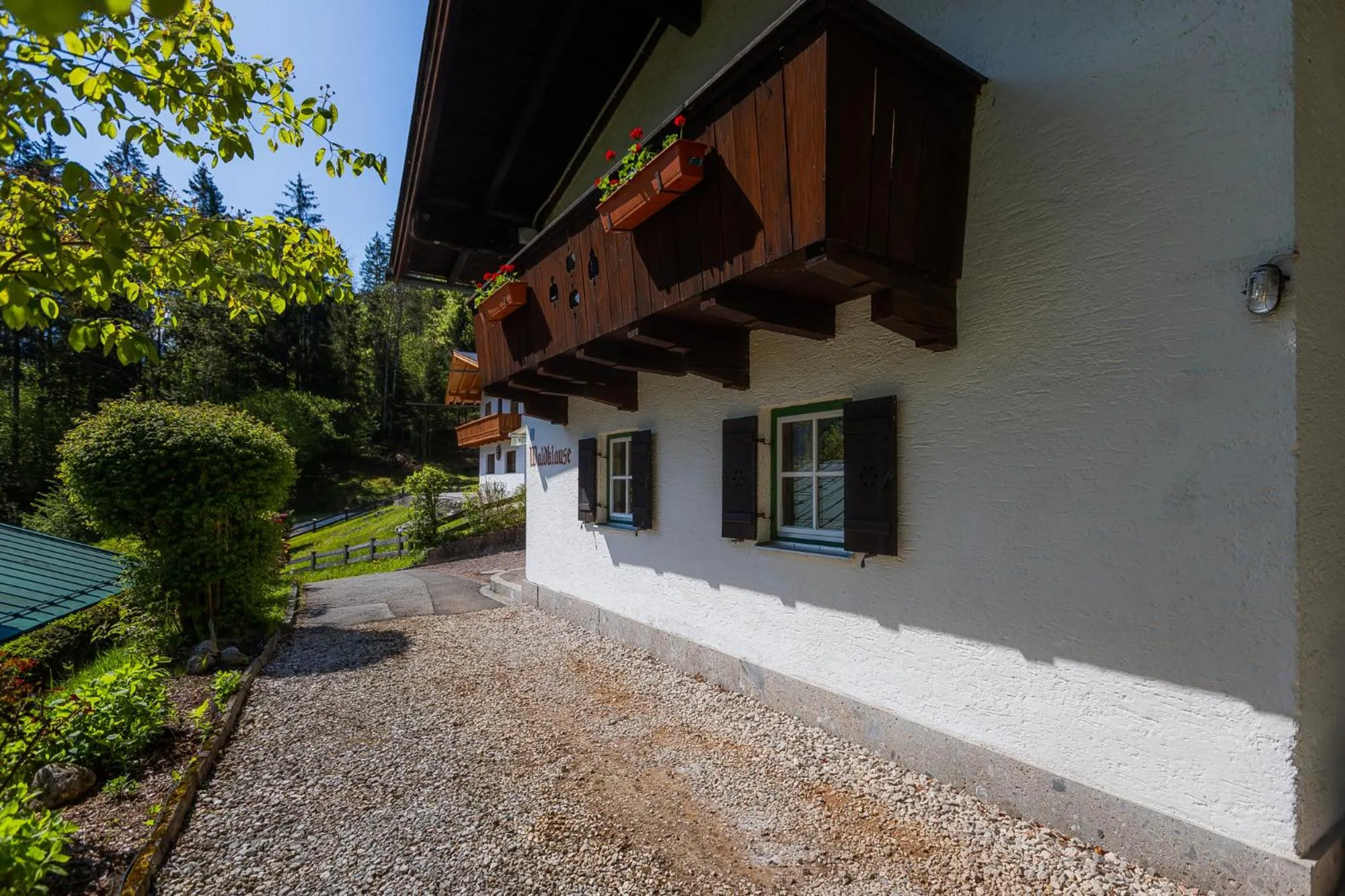 Property building in Waldklause