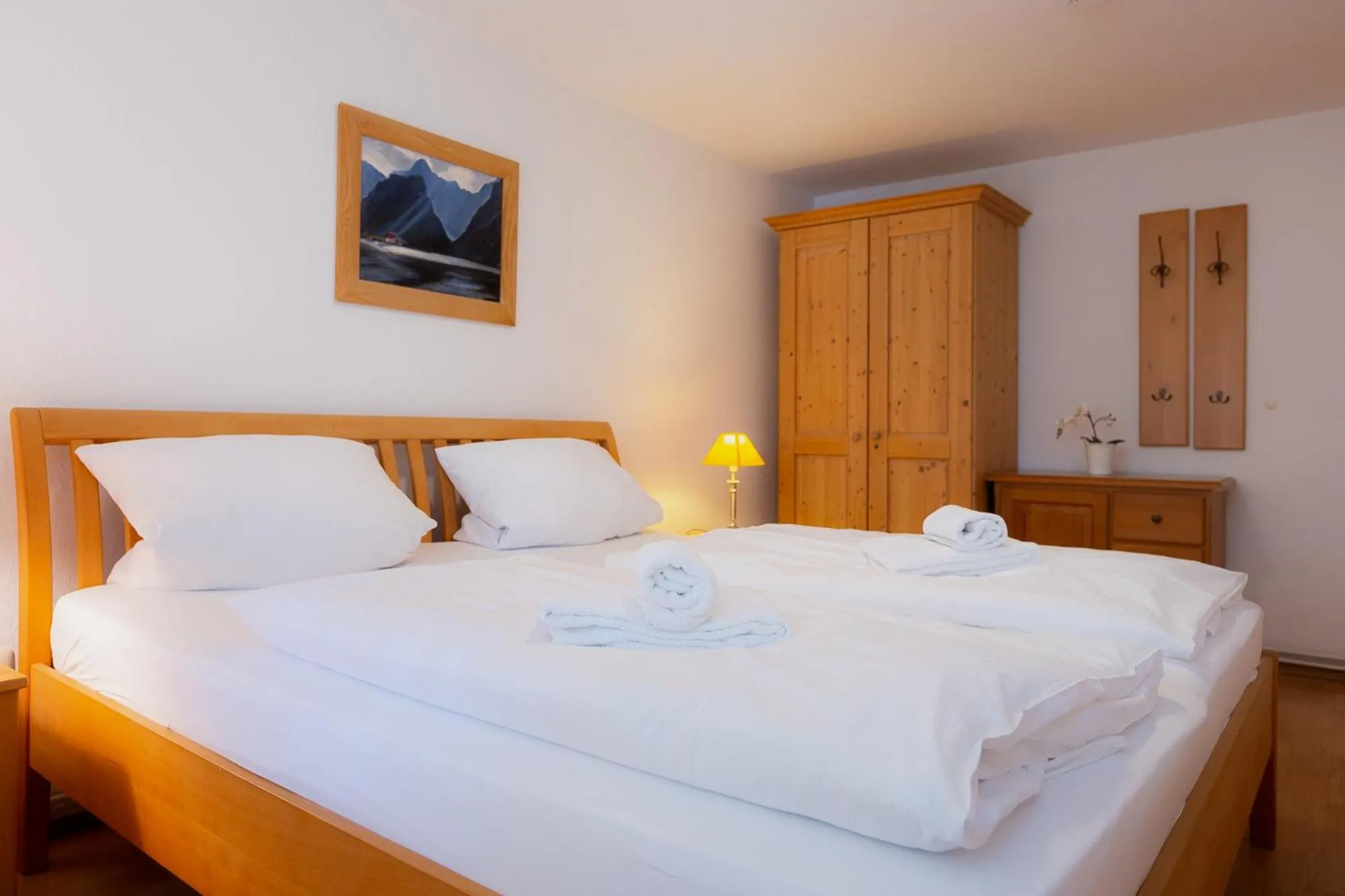 Bedroom, Bed in Waldklause