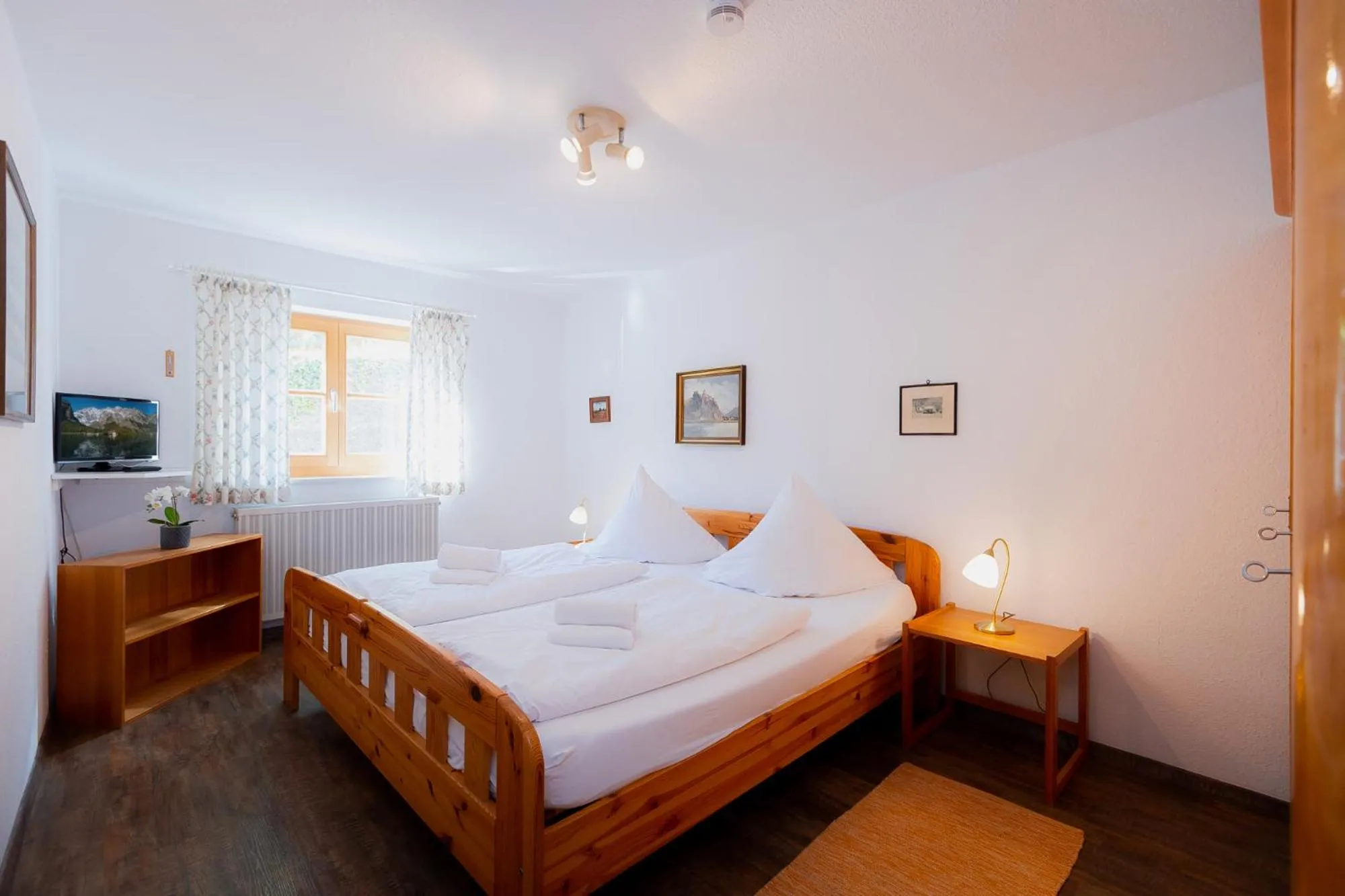 Bedroom, Bed in Waldklause