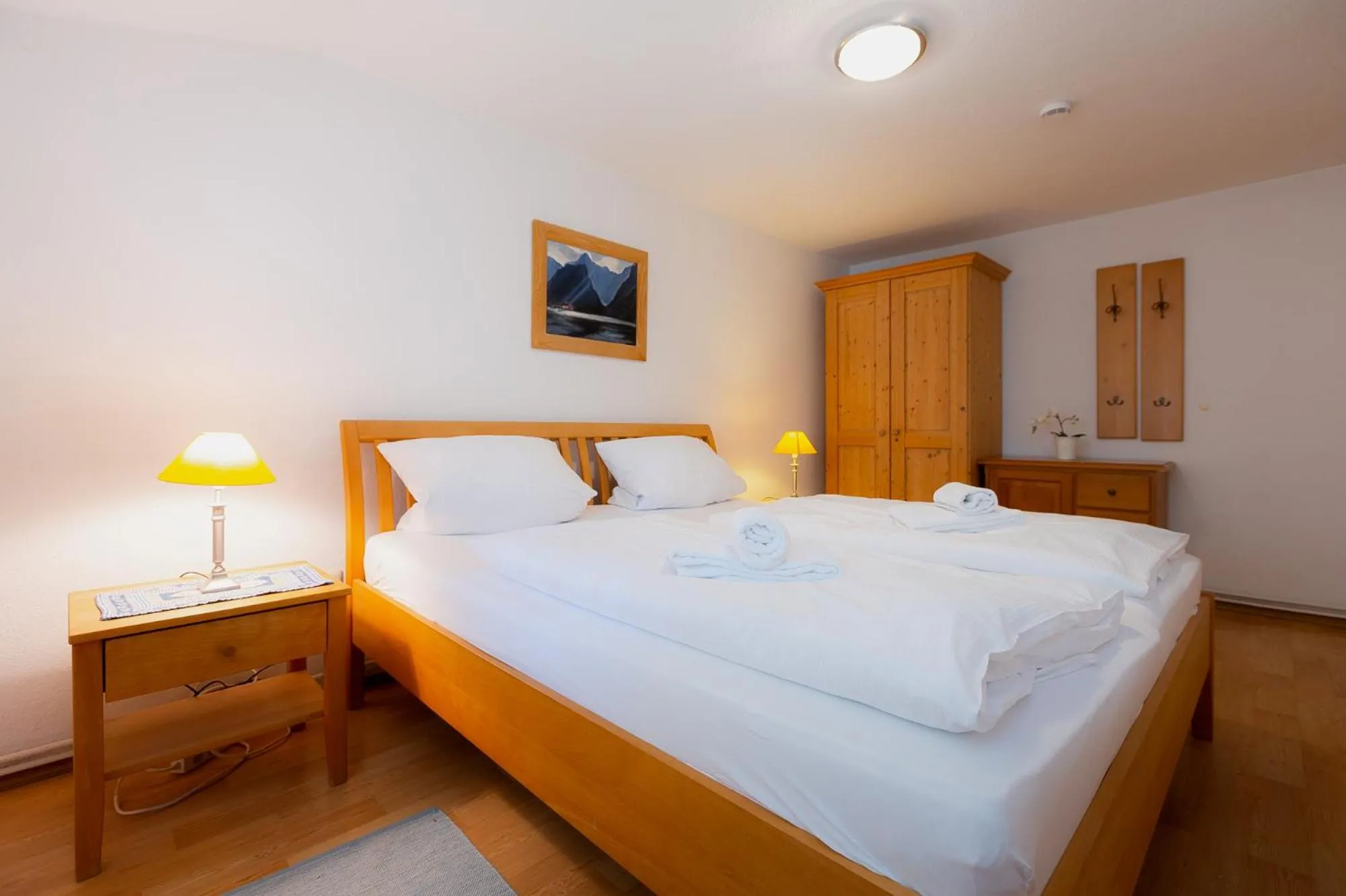 Bedroom, Bed in Waldklause