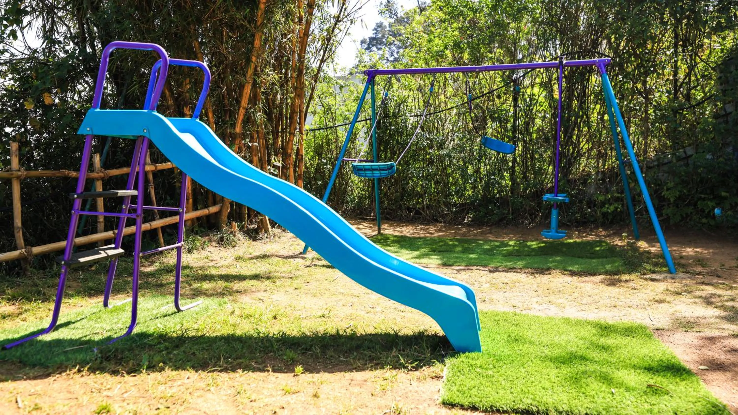 Children play ground in Shola Crown Resort - Munnar