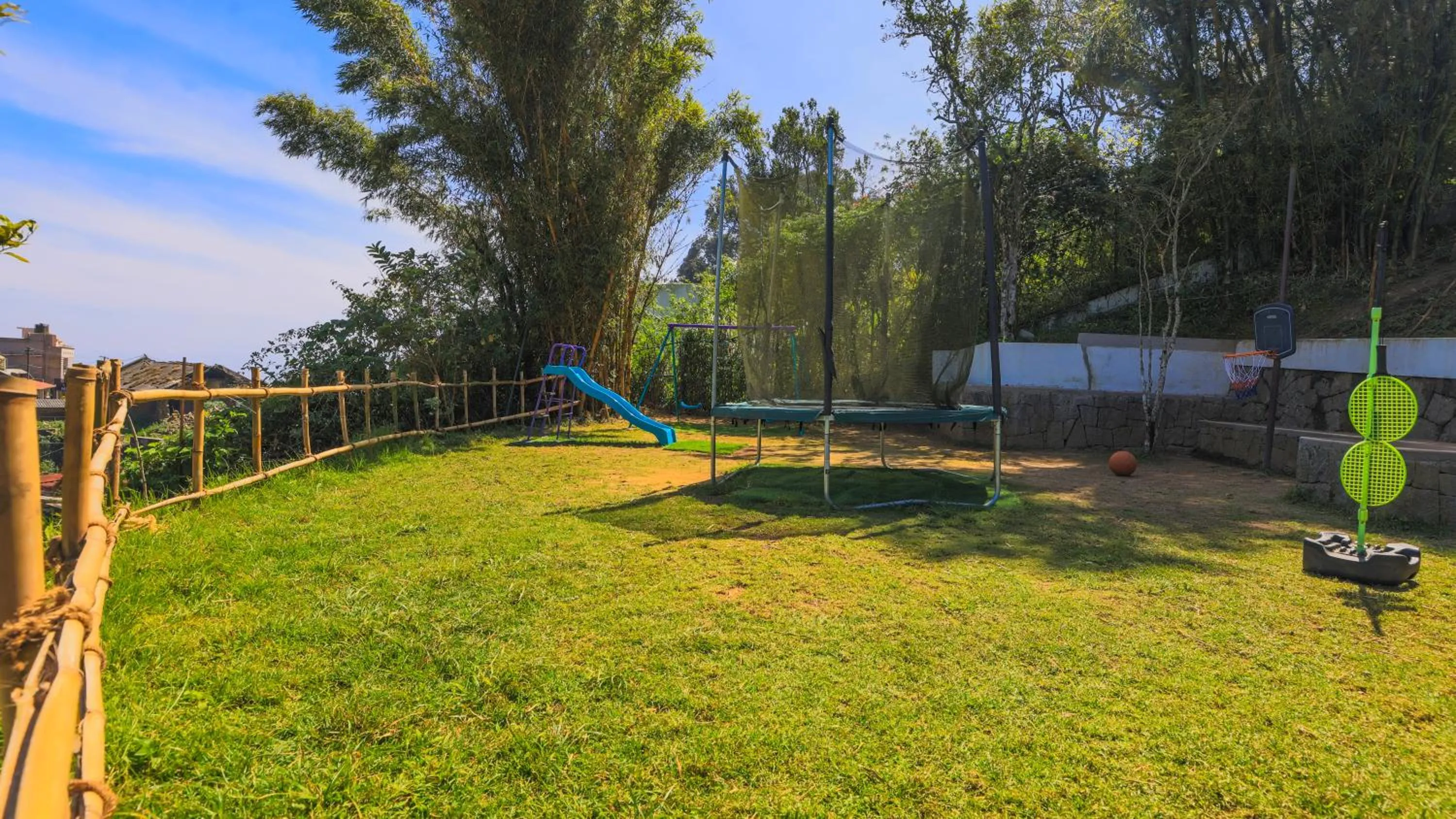 Children play ground in Shola Crown Resort - Munnar