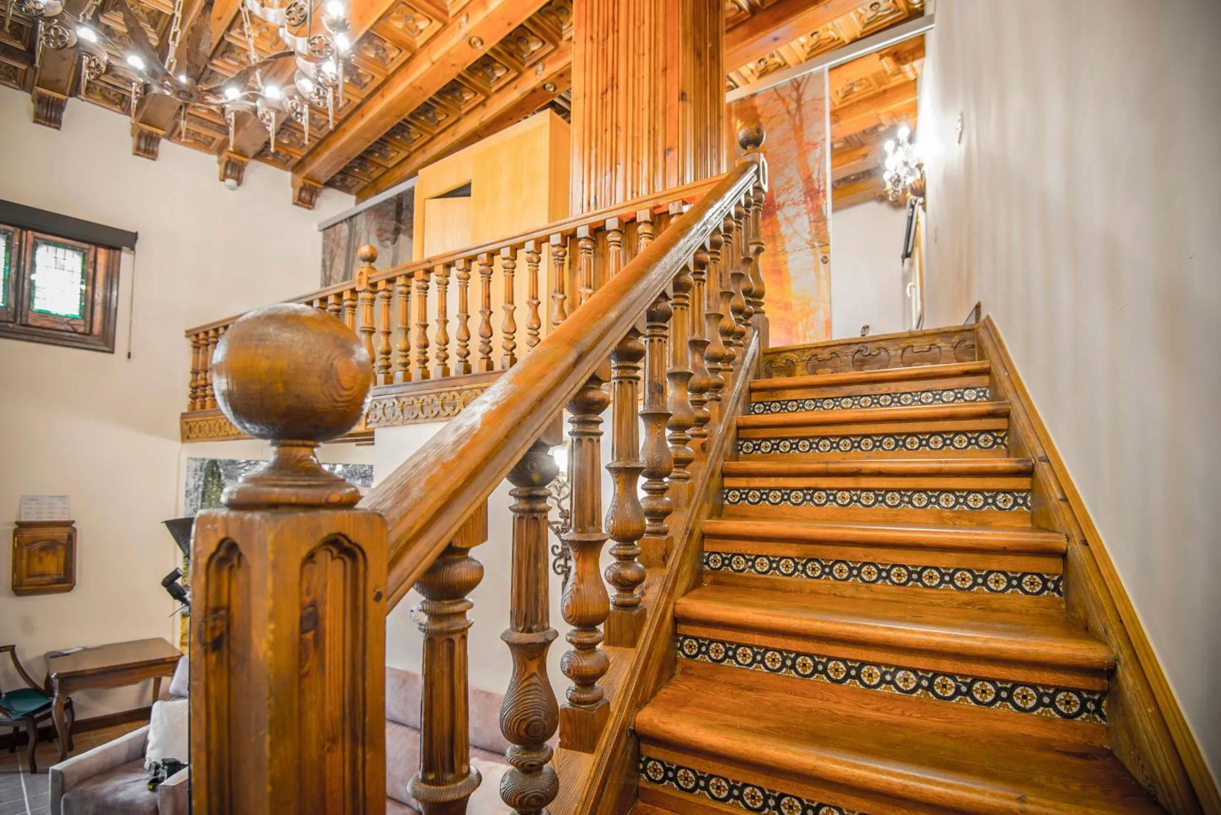 Decorative detail in Finca Valdobar