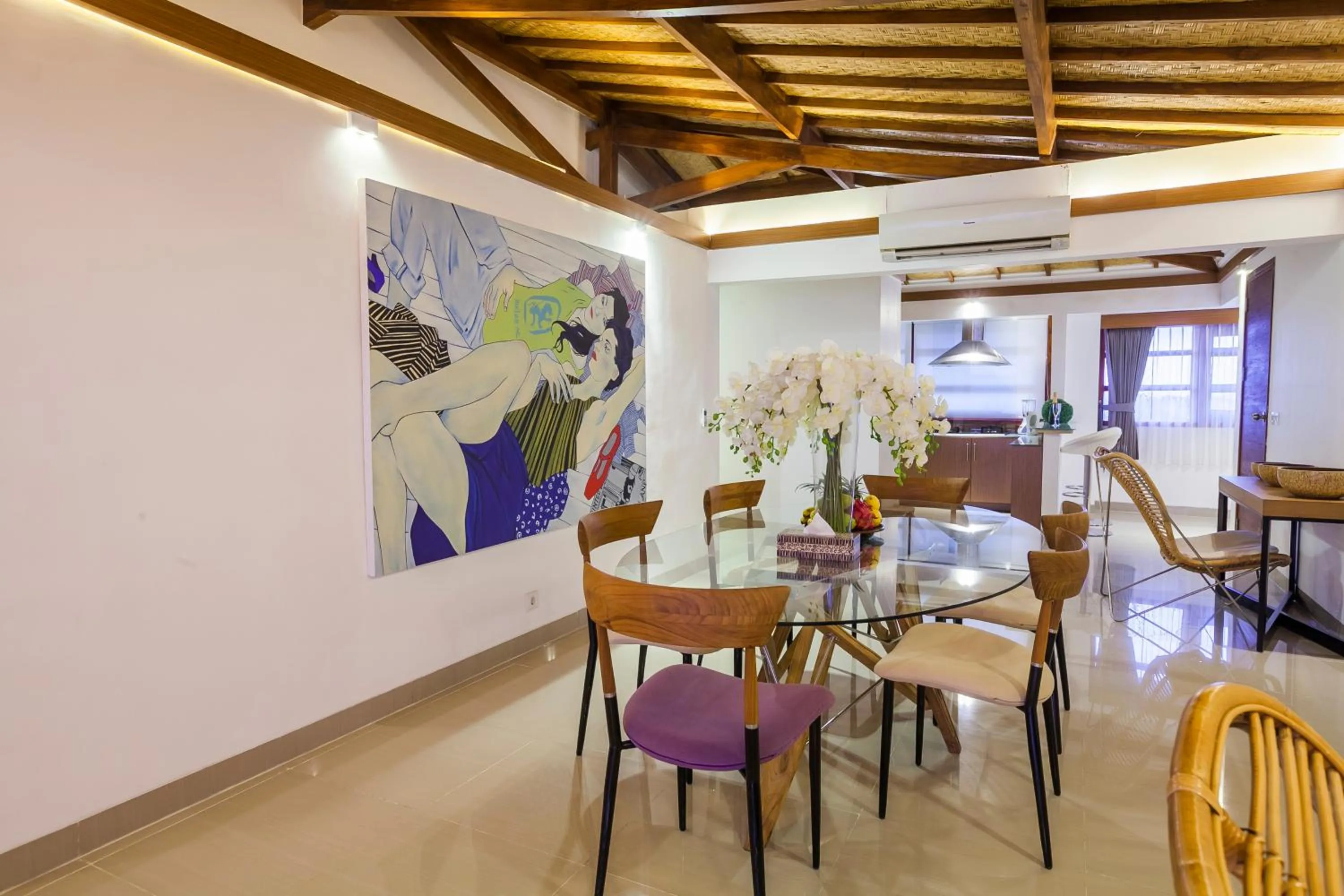 Dining area in Imani Suites