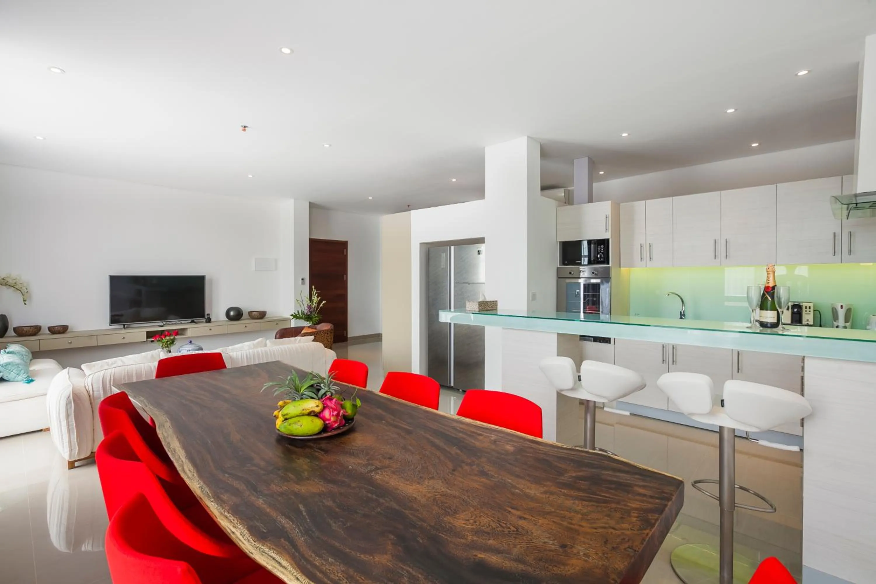 Kitchen or kitchenette in Imani Suites