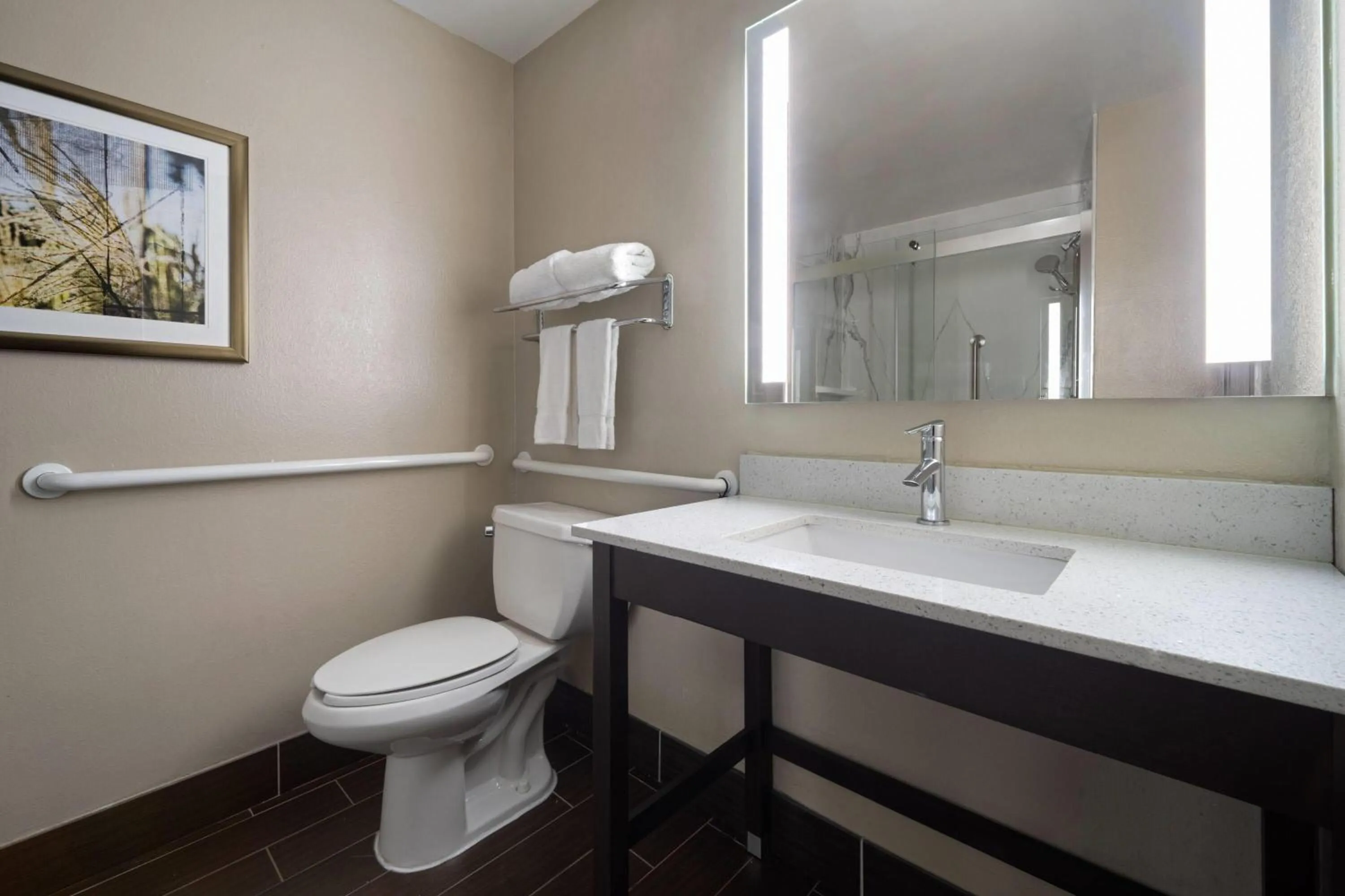 Bathroom in La Quinta by Wyndham Atlanta Stockbridge