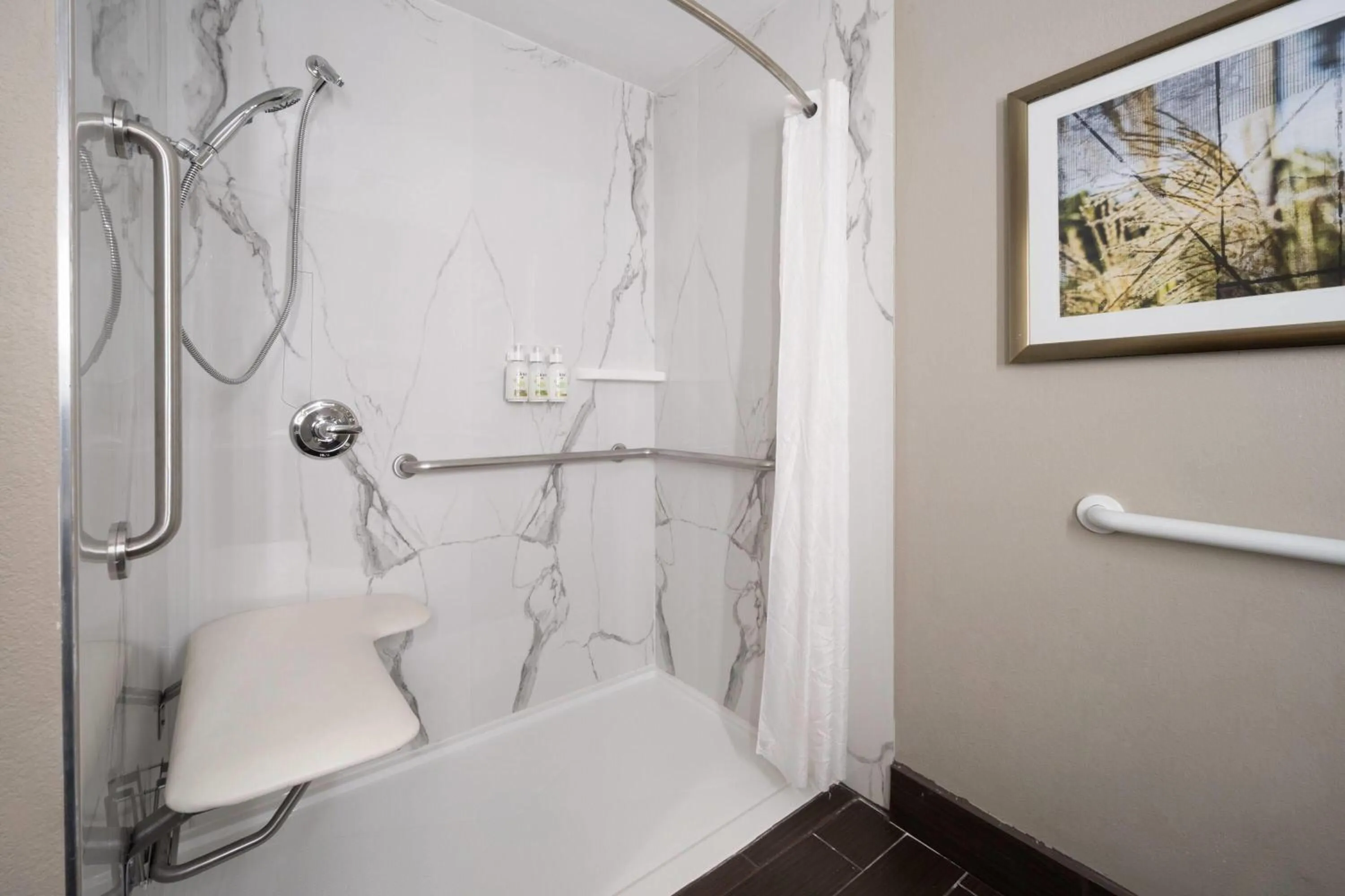 Shower in La Quinta by Wyndham Atlanta Stockbridge