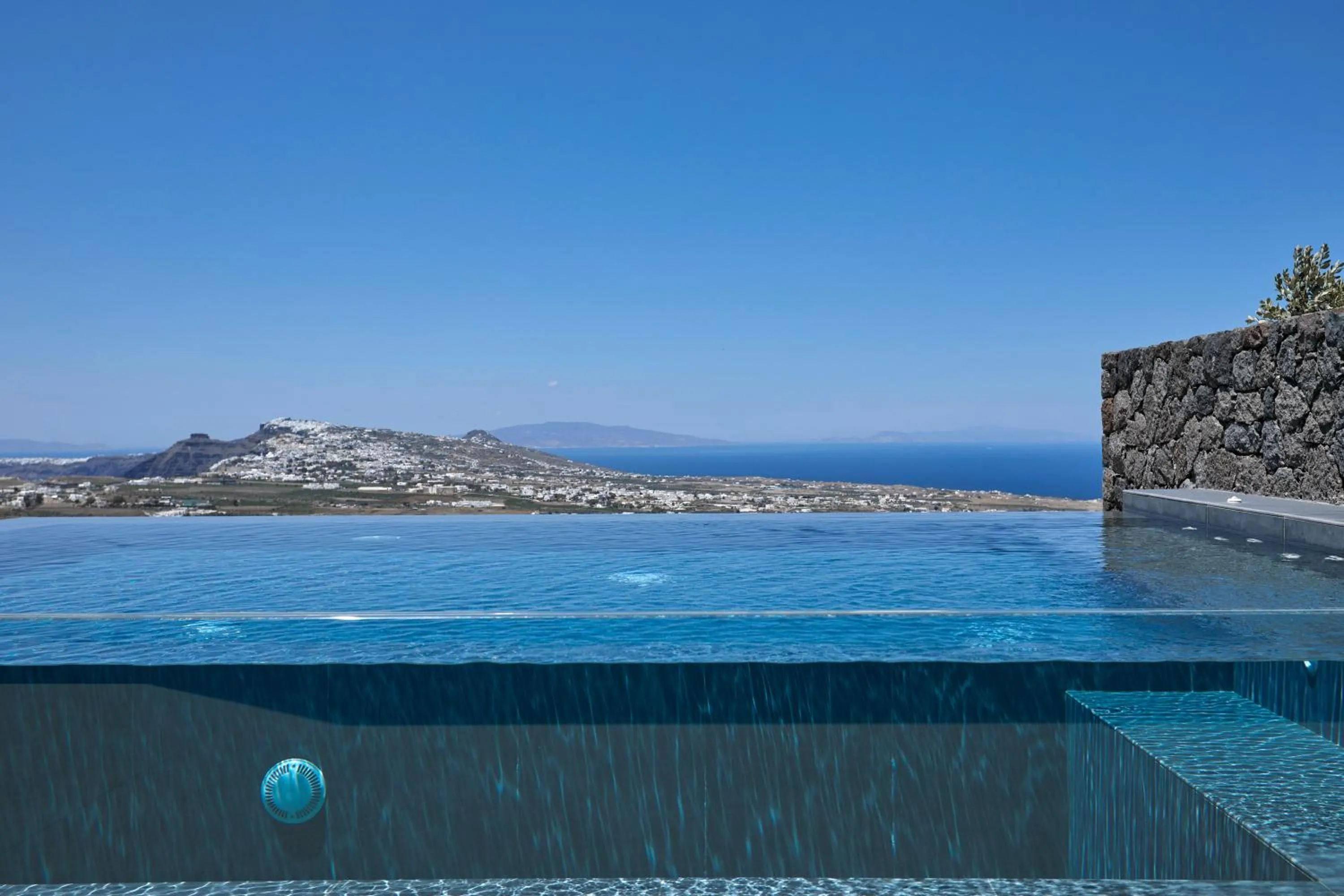 Natural landscape in North Santorini - A Luxury Spa Hotel