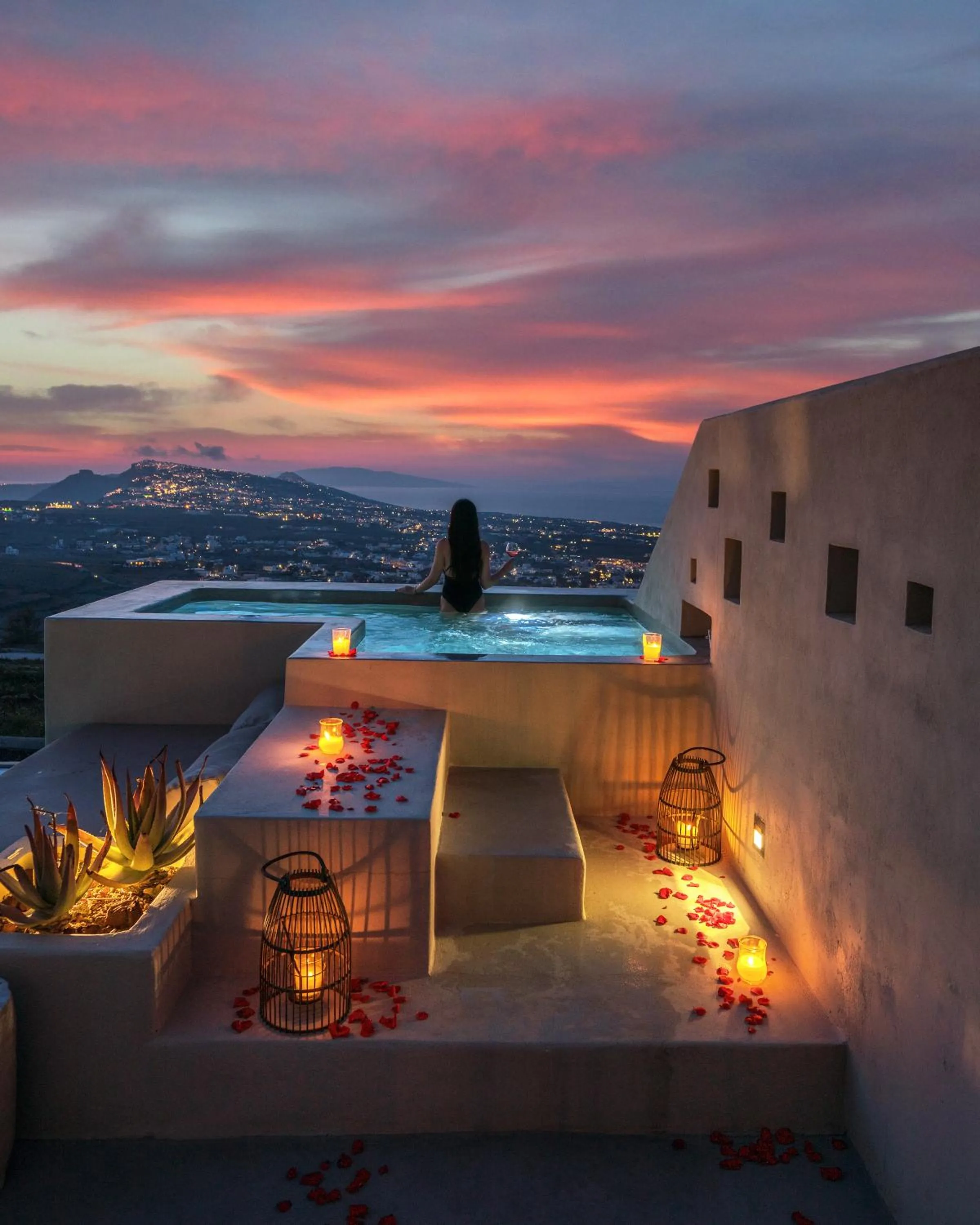 View (from property/room) in North Santorini - A Luxury Spa Hotel