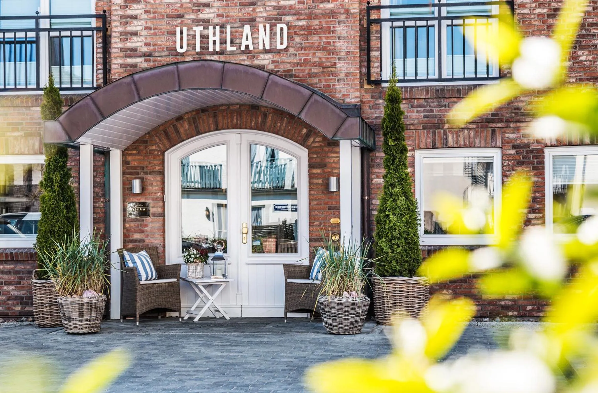 Facade/entrance in Hotel Uthland