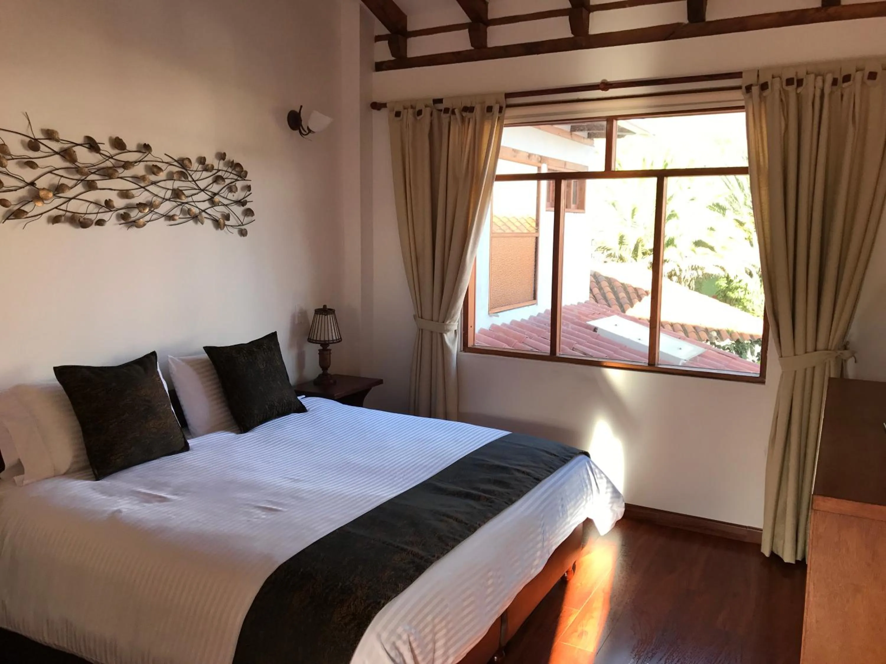 Mountain view, Bed in Hotel El Giro