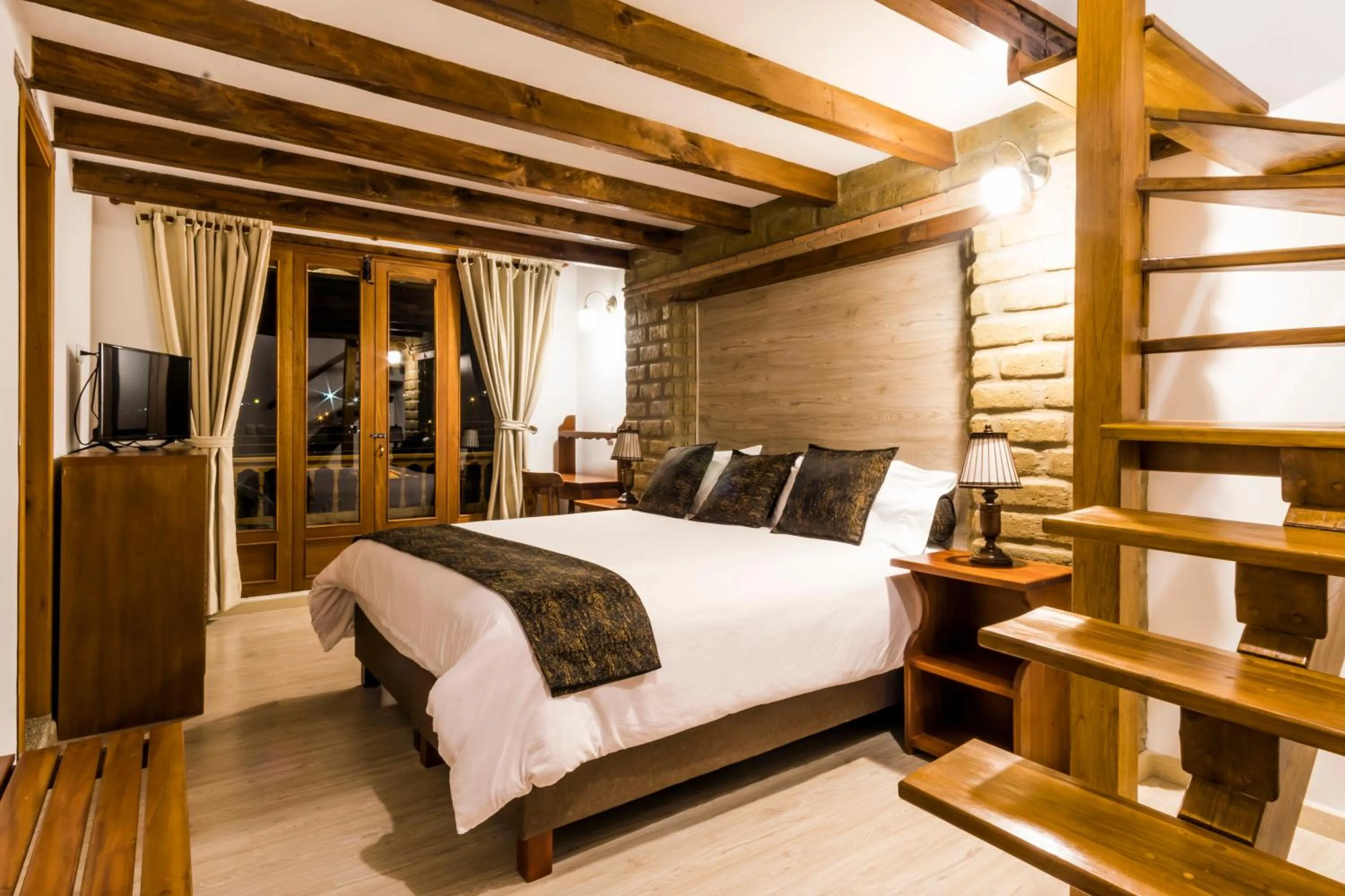 Bed in Hotel El Giro