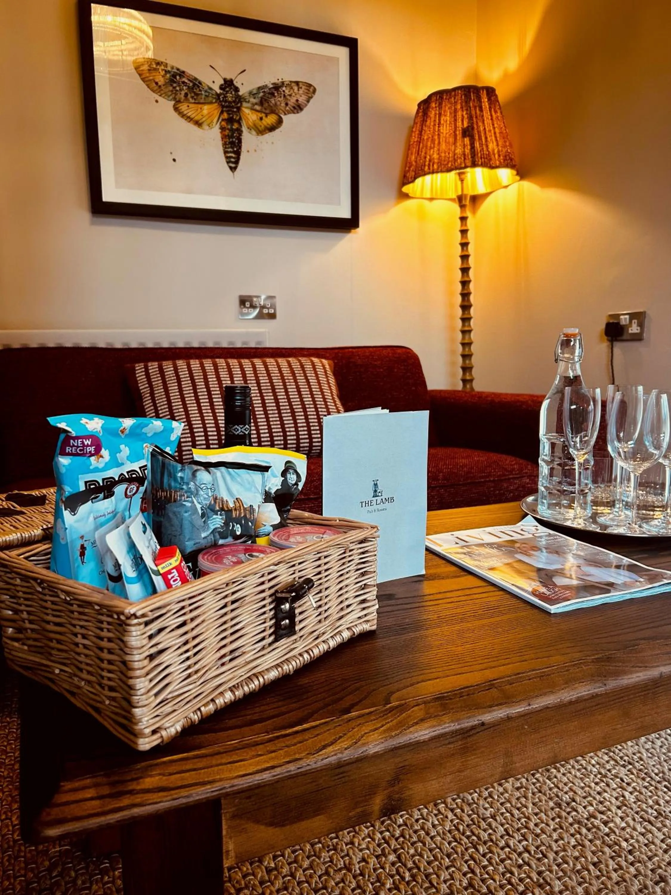 oven in The Lamb Inn