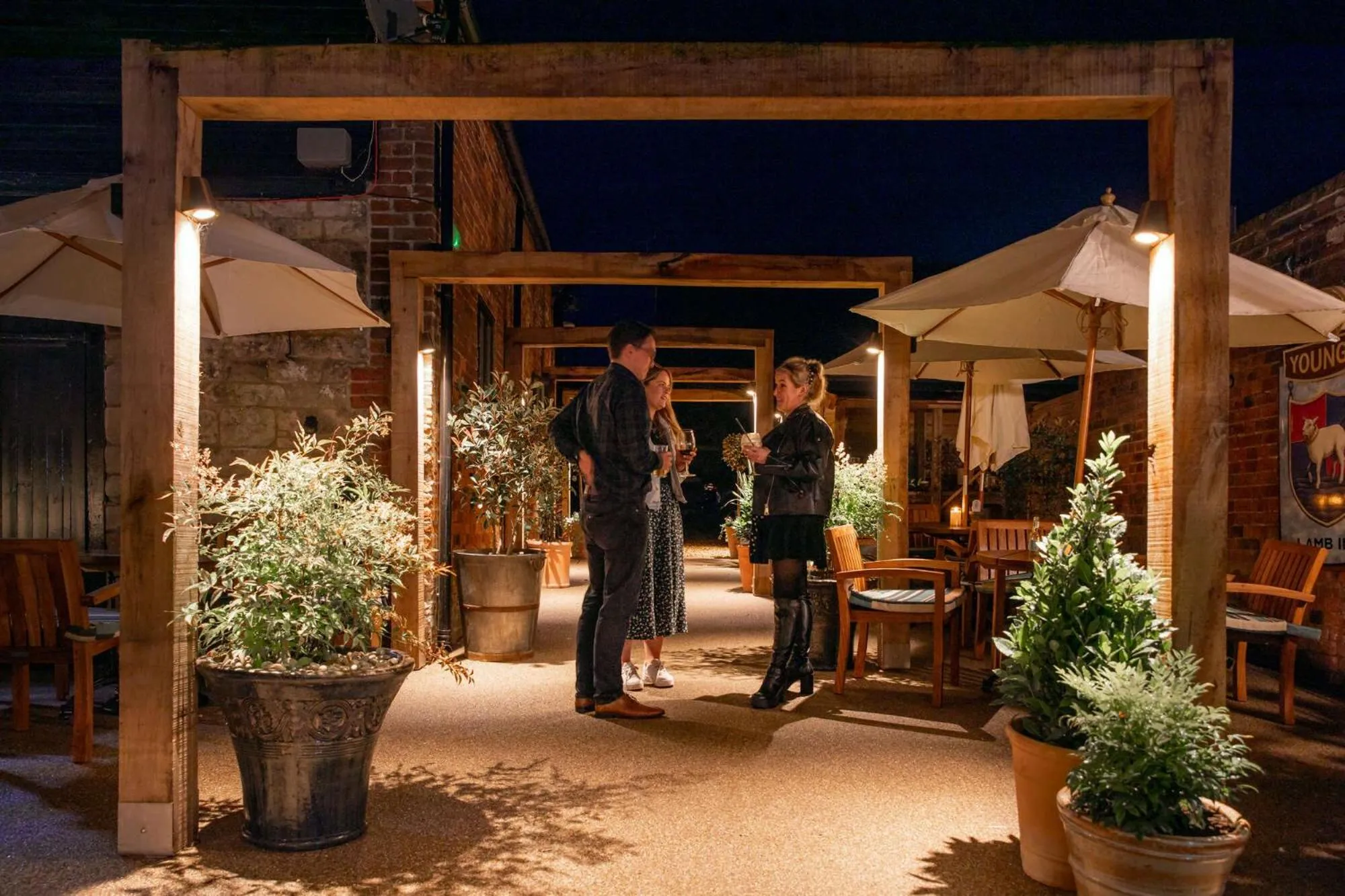 Property building in The Lamb Inn