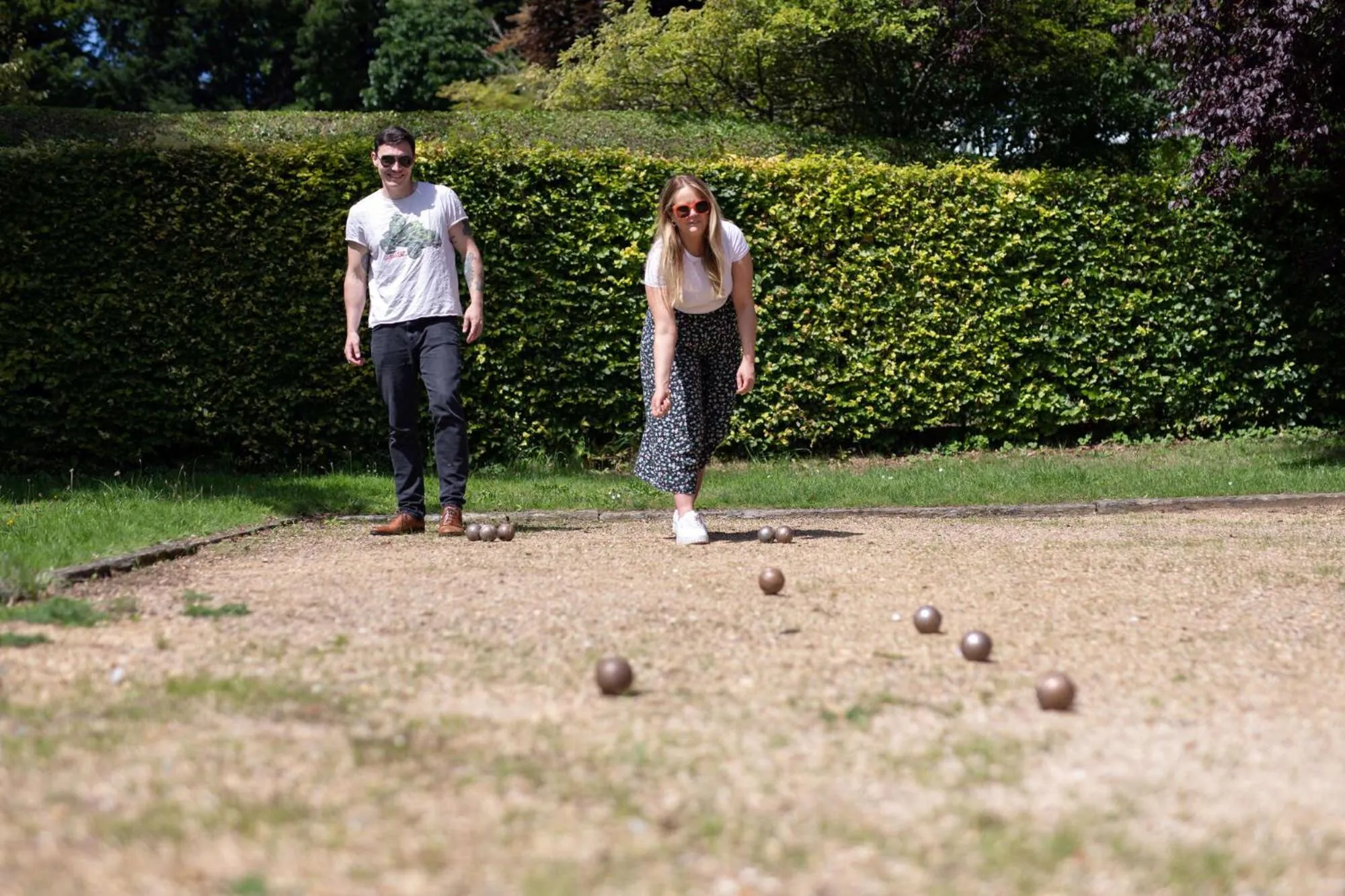 Garden in The Lamb Inn