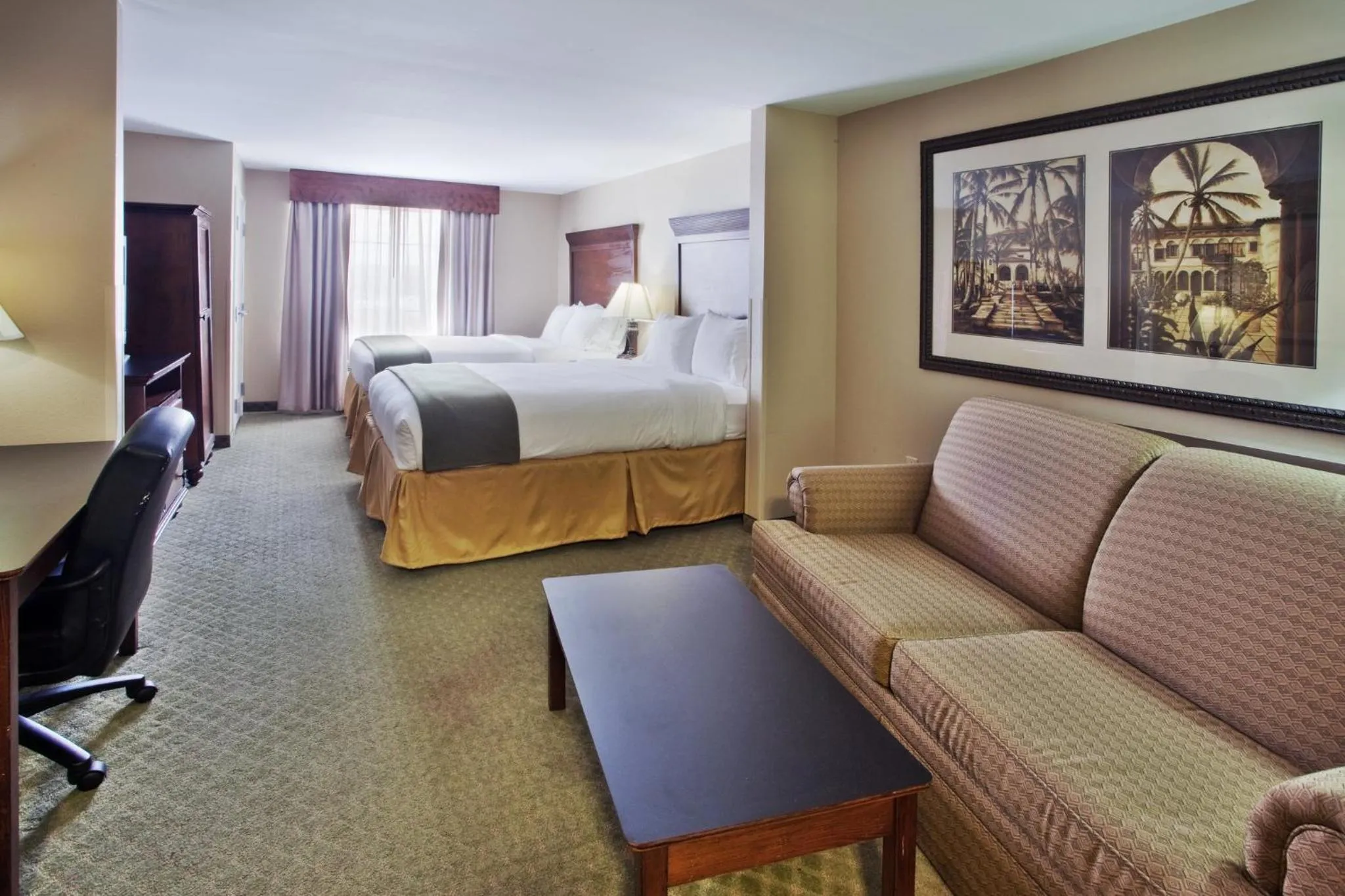 Bedroom, Bed in Holiday Inn Express Savannah Airport by IHG