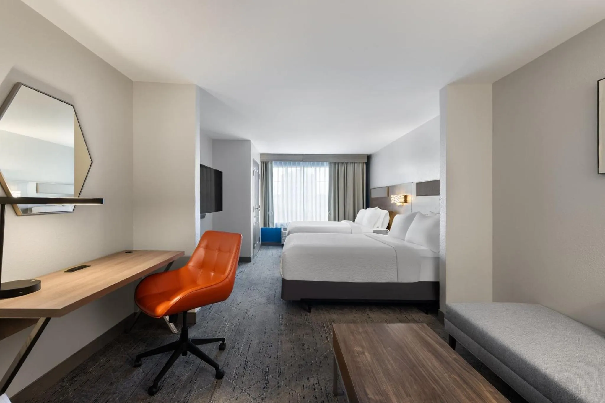 Photo of the whole room, Bed in Holiday Inn Express Savannah Airport by IHG