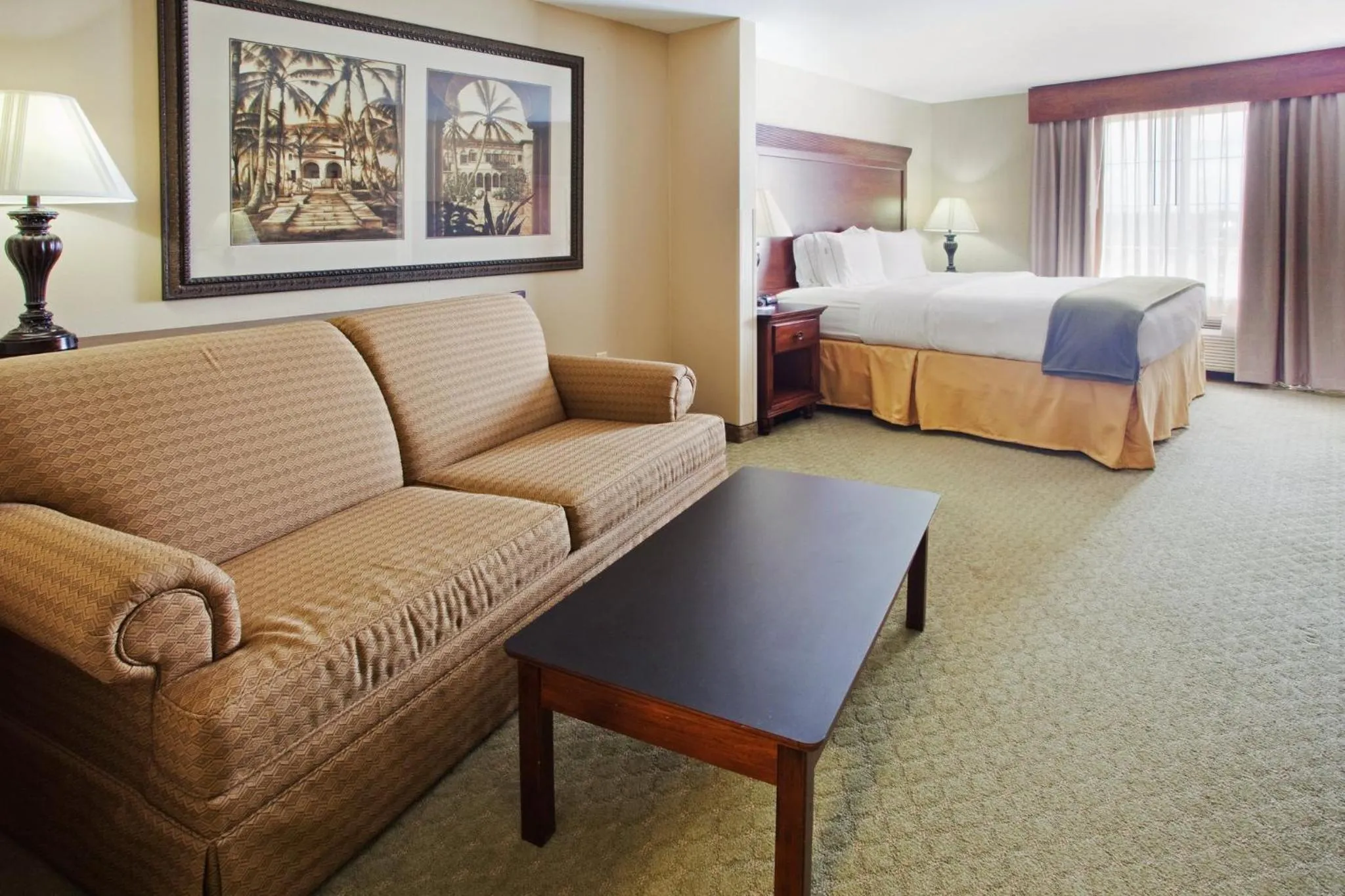 Photo of the whole room, Bed in Holiday Inn Express Savannah Airport by IHG