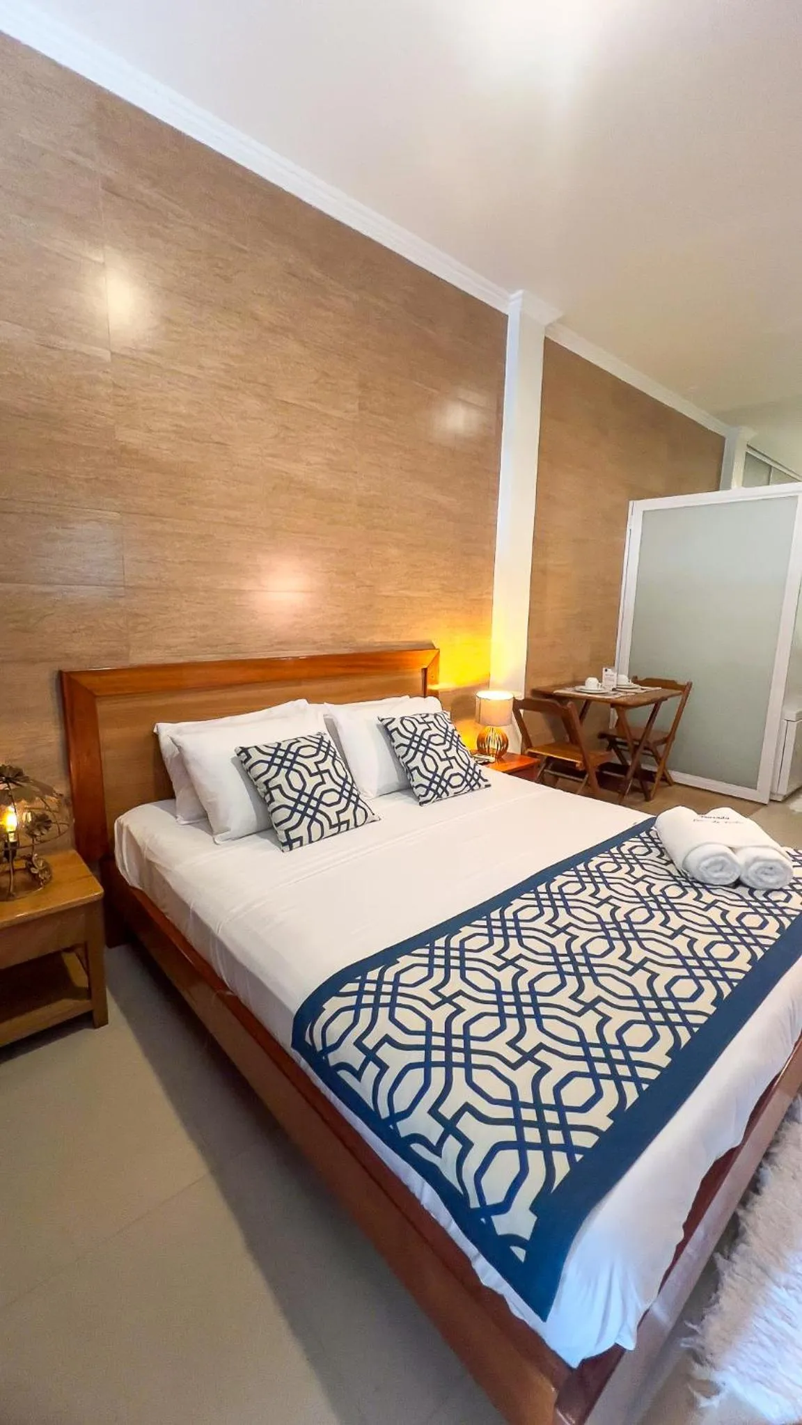 Bed in Pousada Luar do Prata