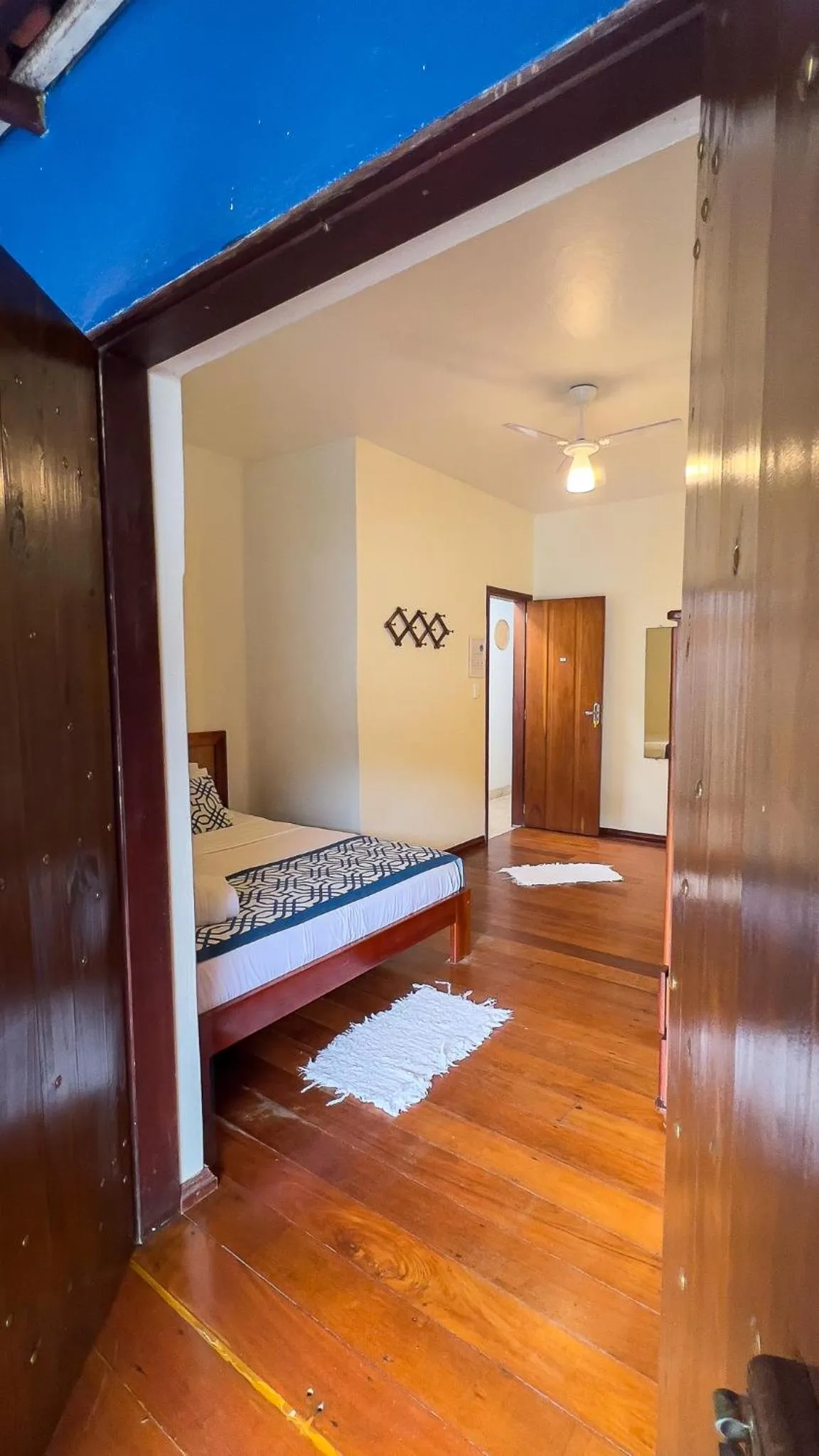 Bed in Pousada Luar do Prata