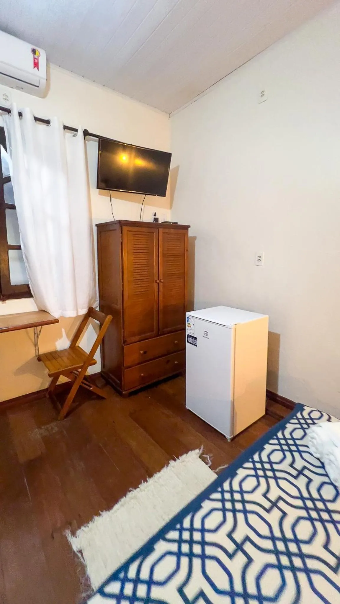 Bed in Pousada Luar do Prata