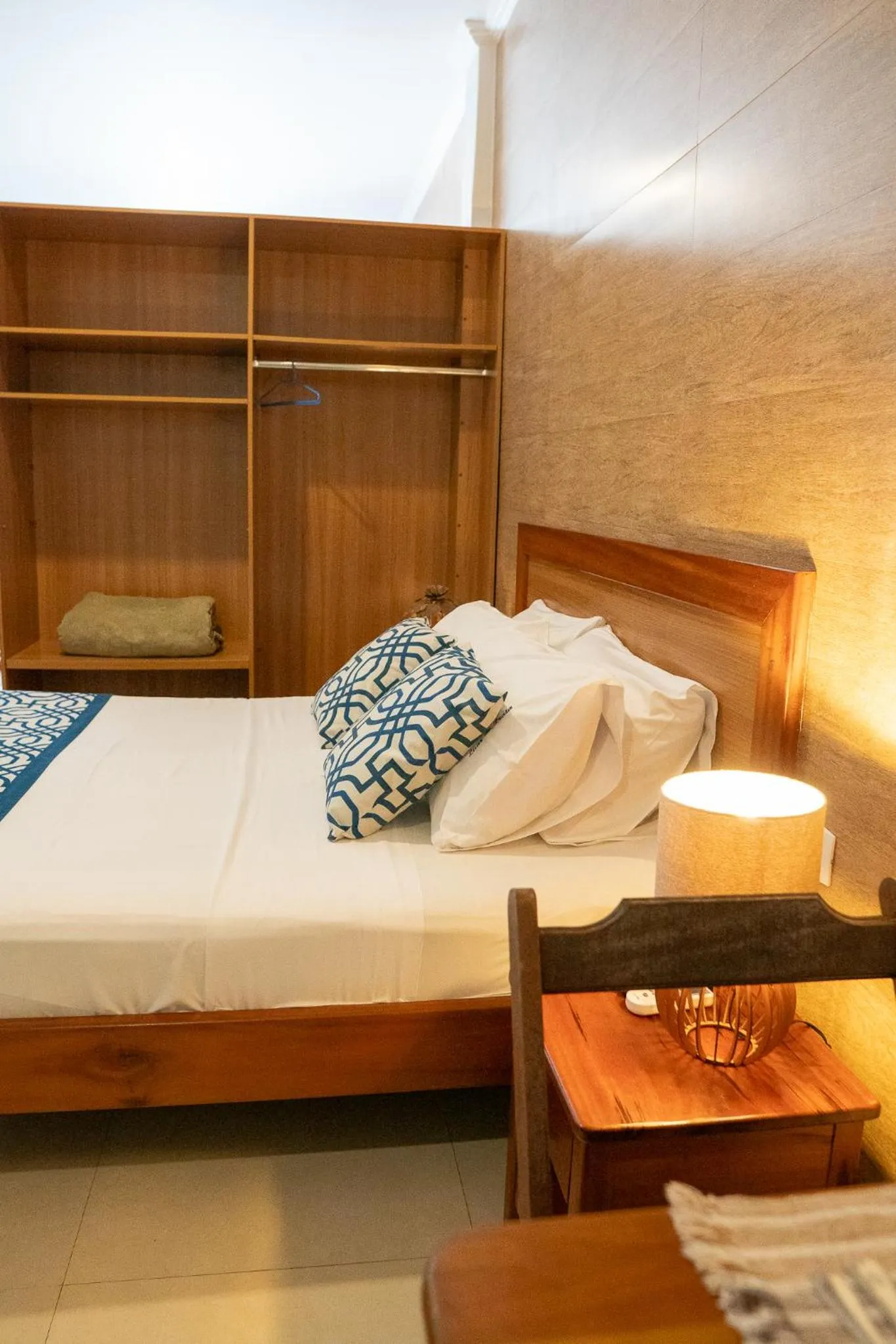 Bed in Pousada Luar do Prata