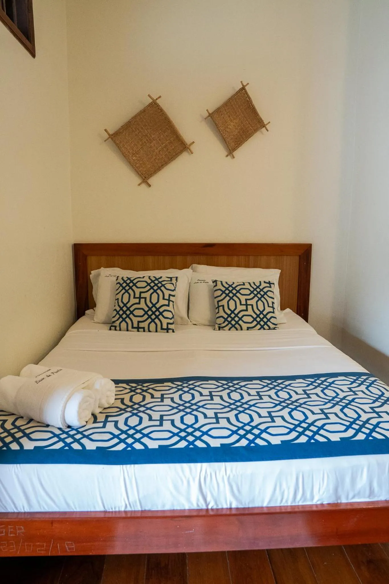 Bed in Pousada Luar do Prata