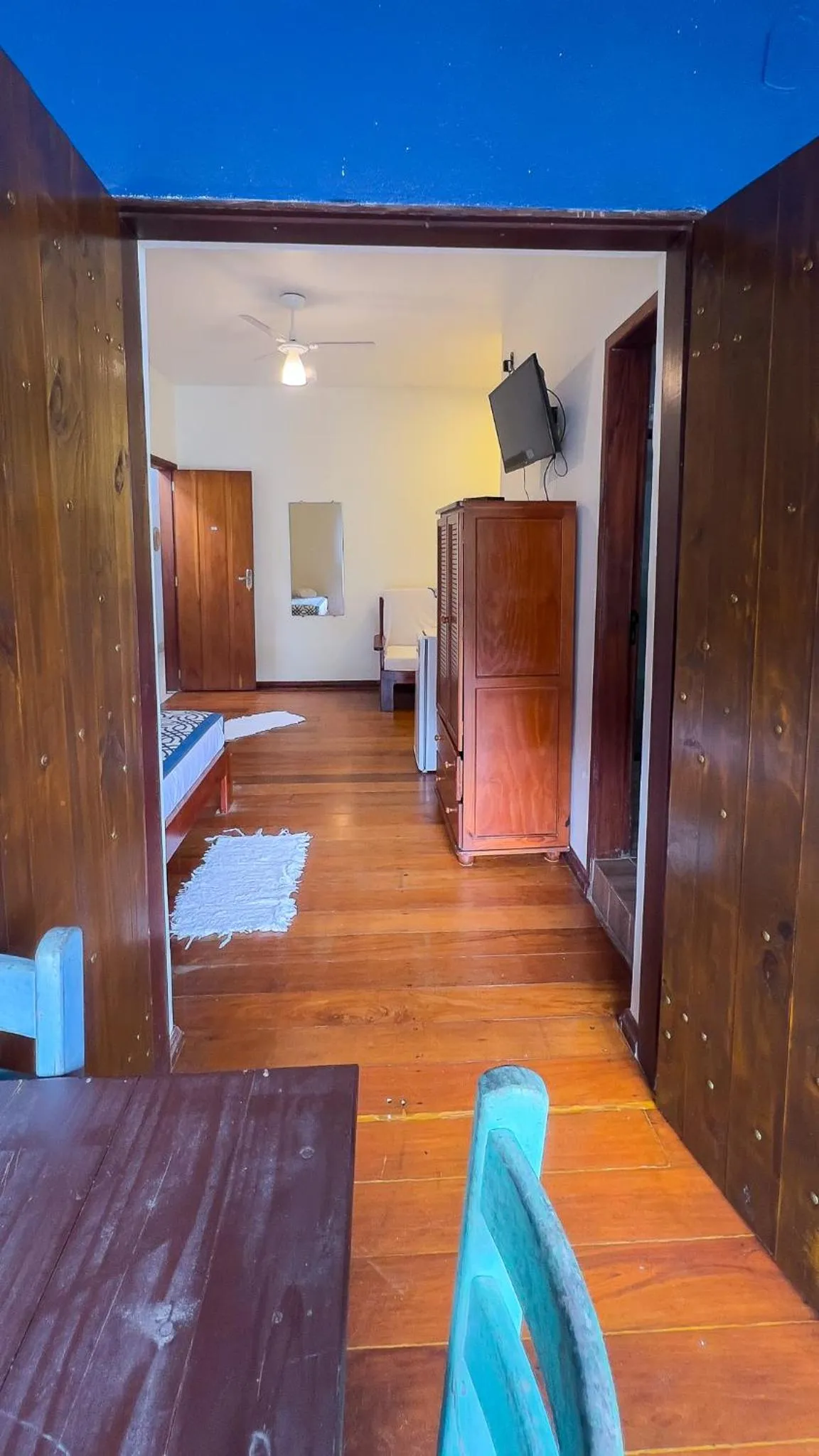 Bed in Pousada Luar do Prata