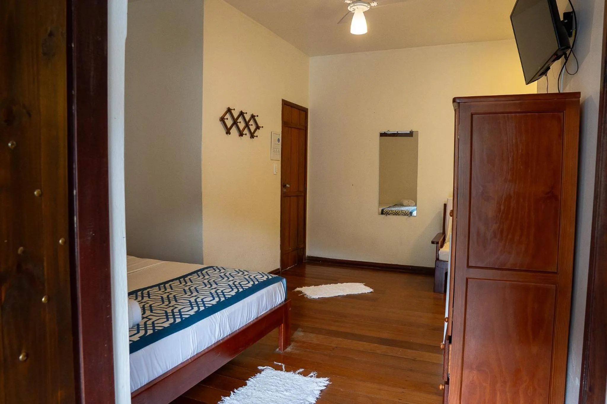 Bed in Pousada Luar do Prata